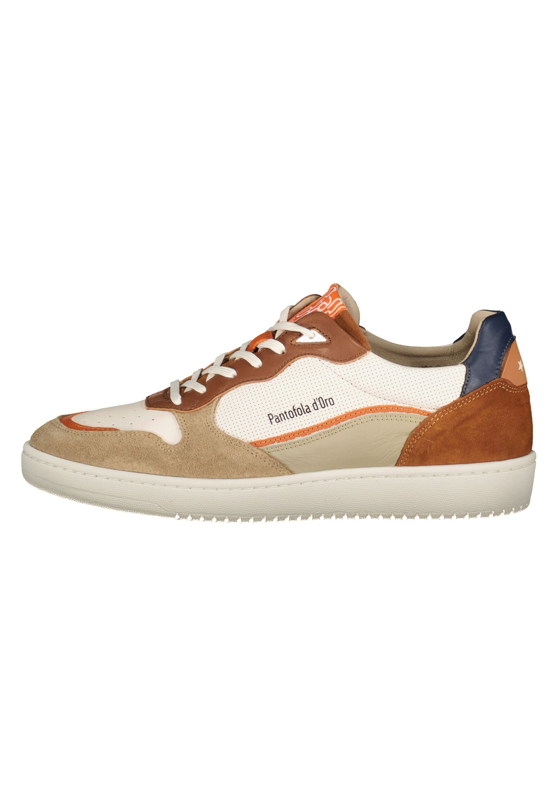 Baveno Low in Sand Sneakers Pantofola d'Oro