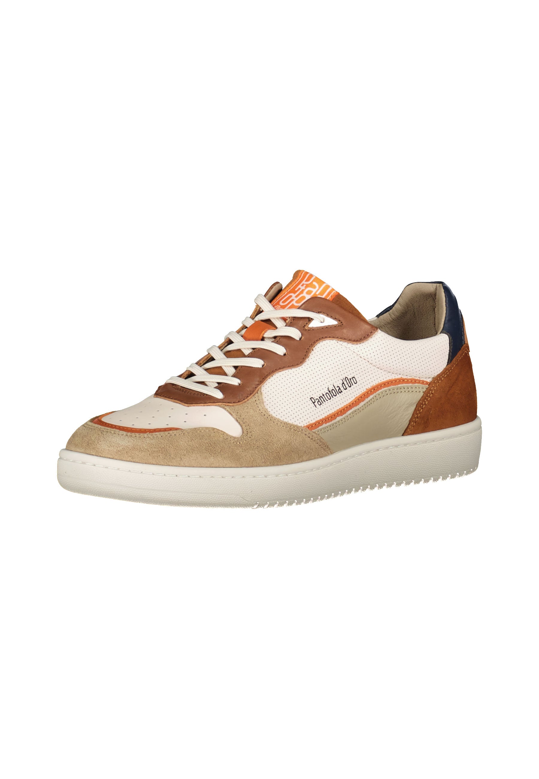 Baveno Low in Sand Sneakers Pantofola d'Oro