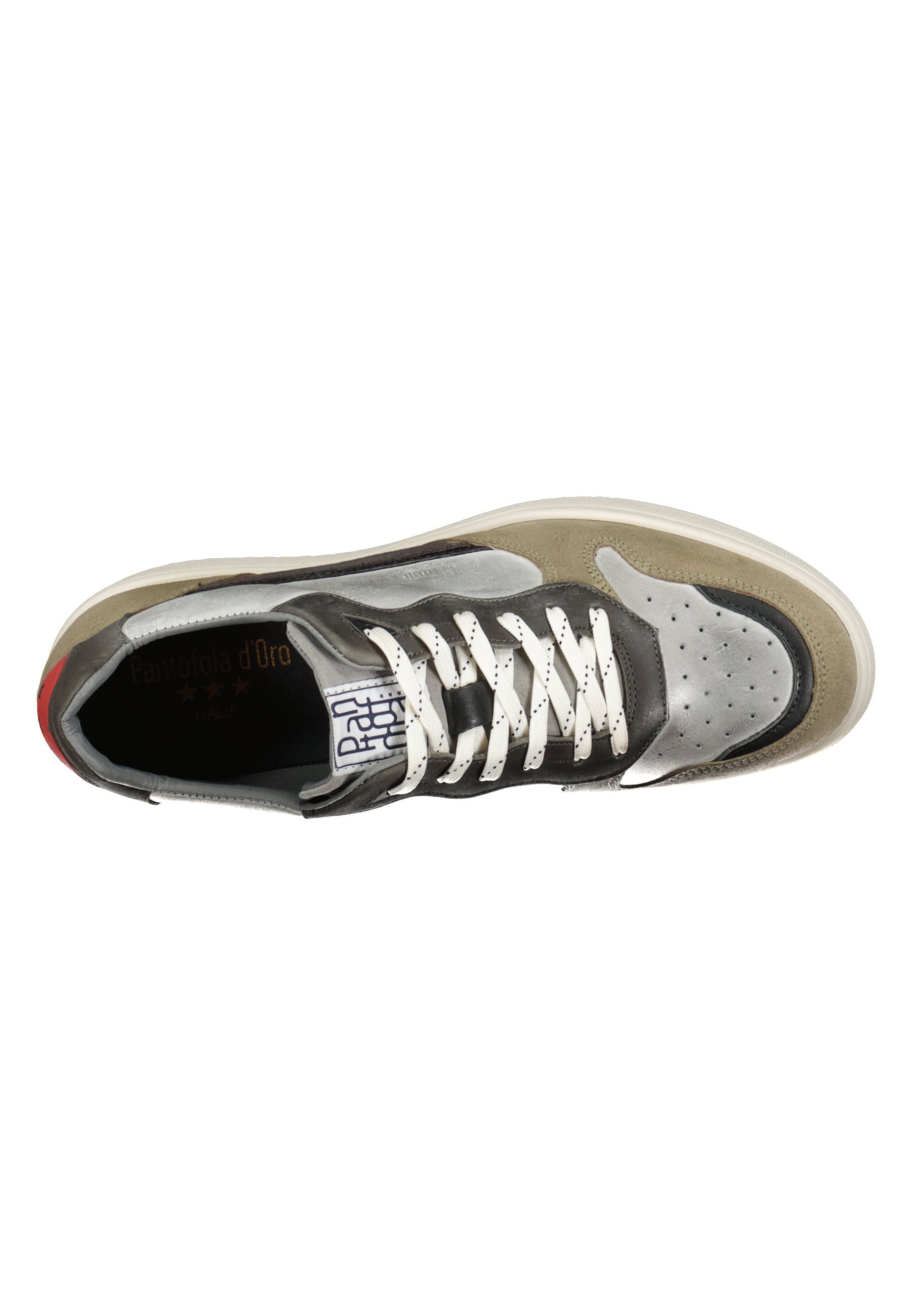 Baveno Low in Olive Sneakers Pantofola d'Oro