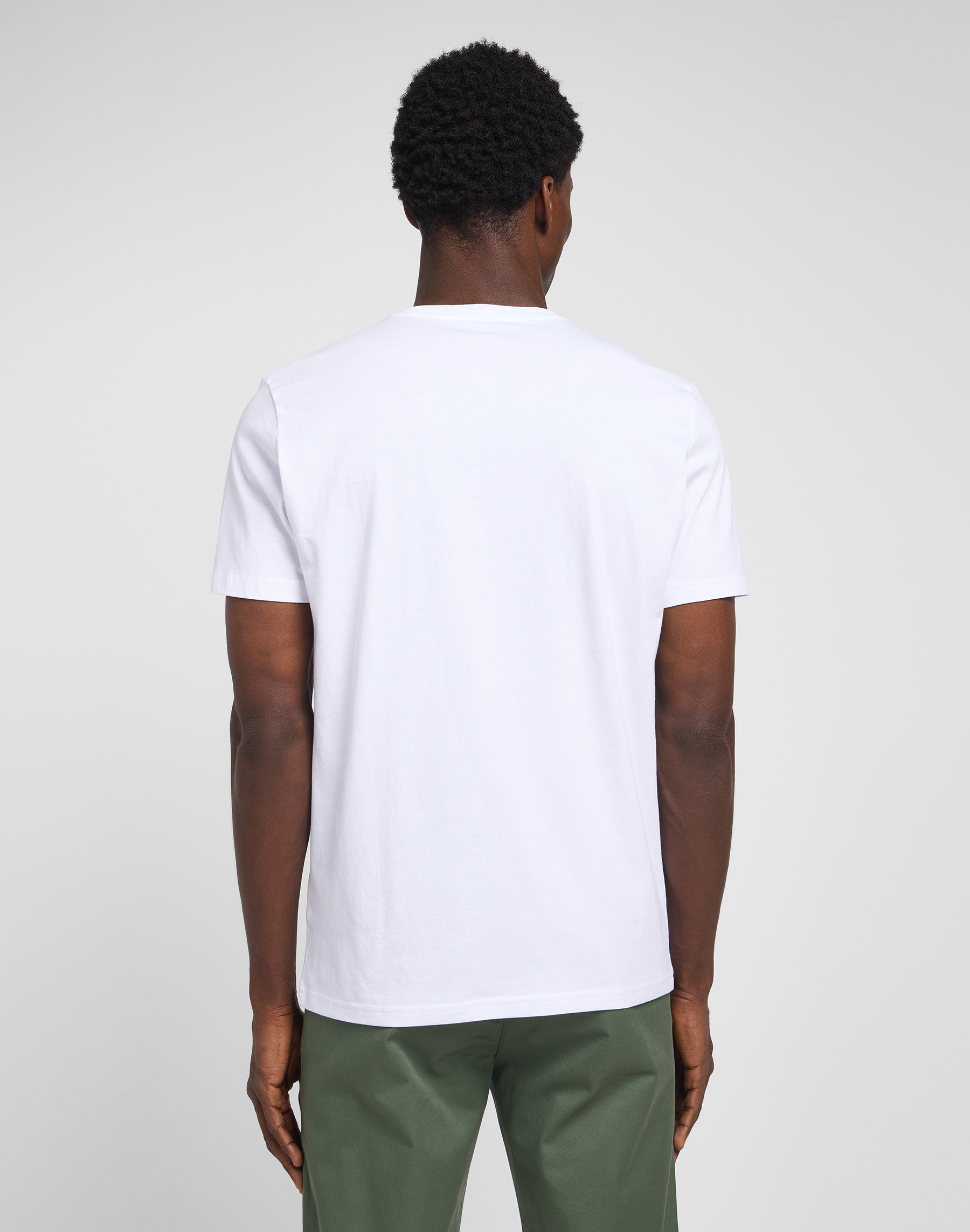 Woobly Logo T-Shirt in White T-Shirts Lee
