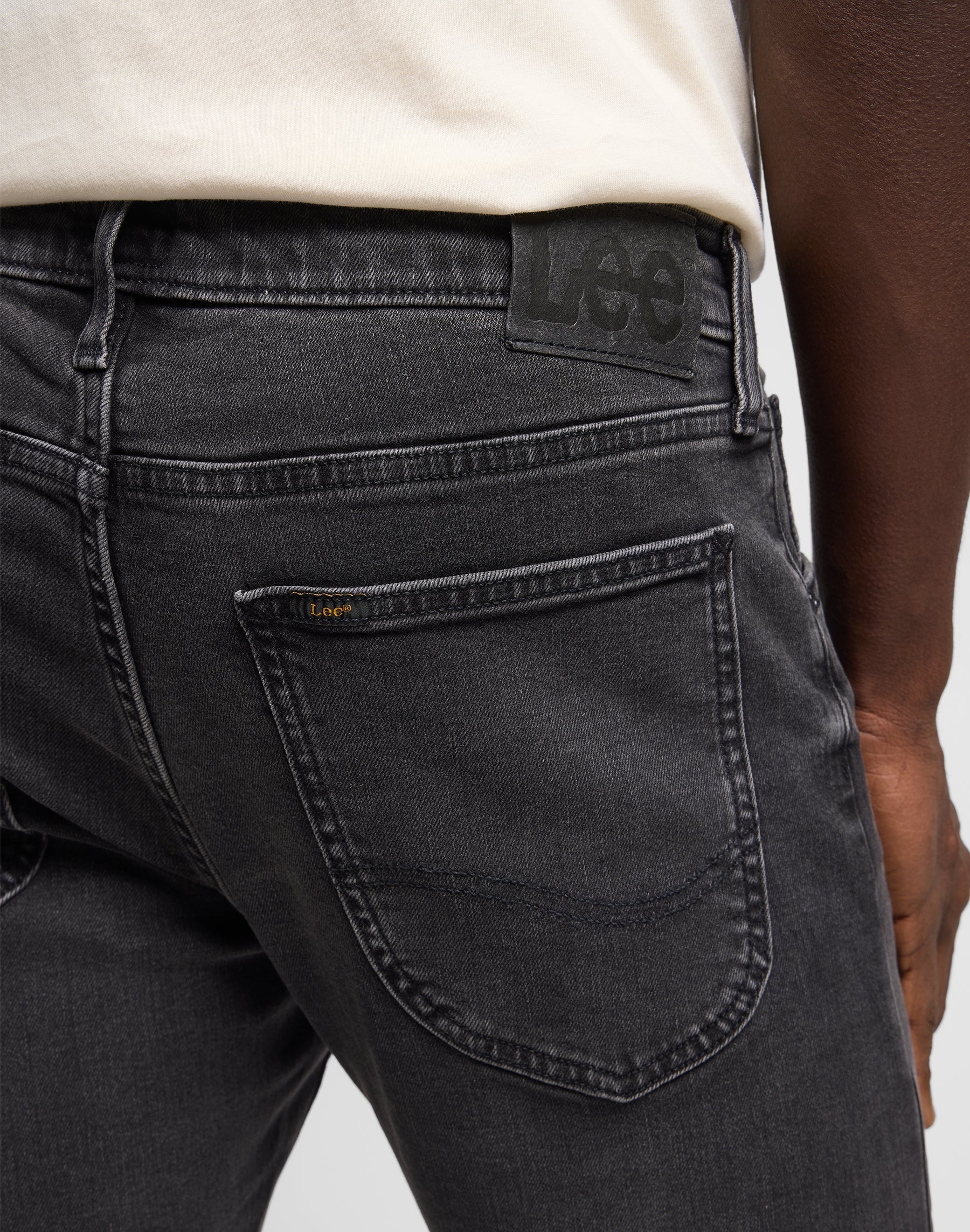 Luke in Asphalt Rocker Jeans Lee