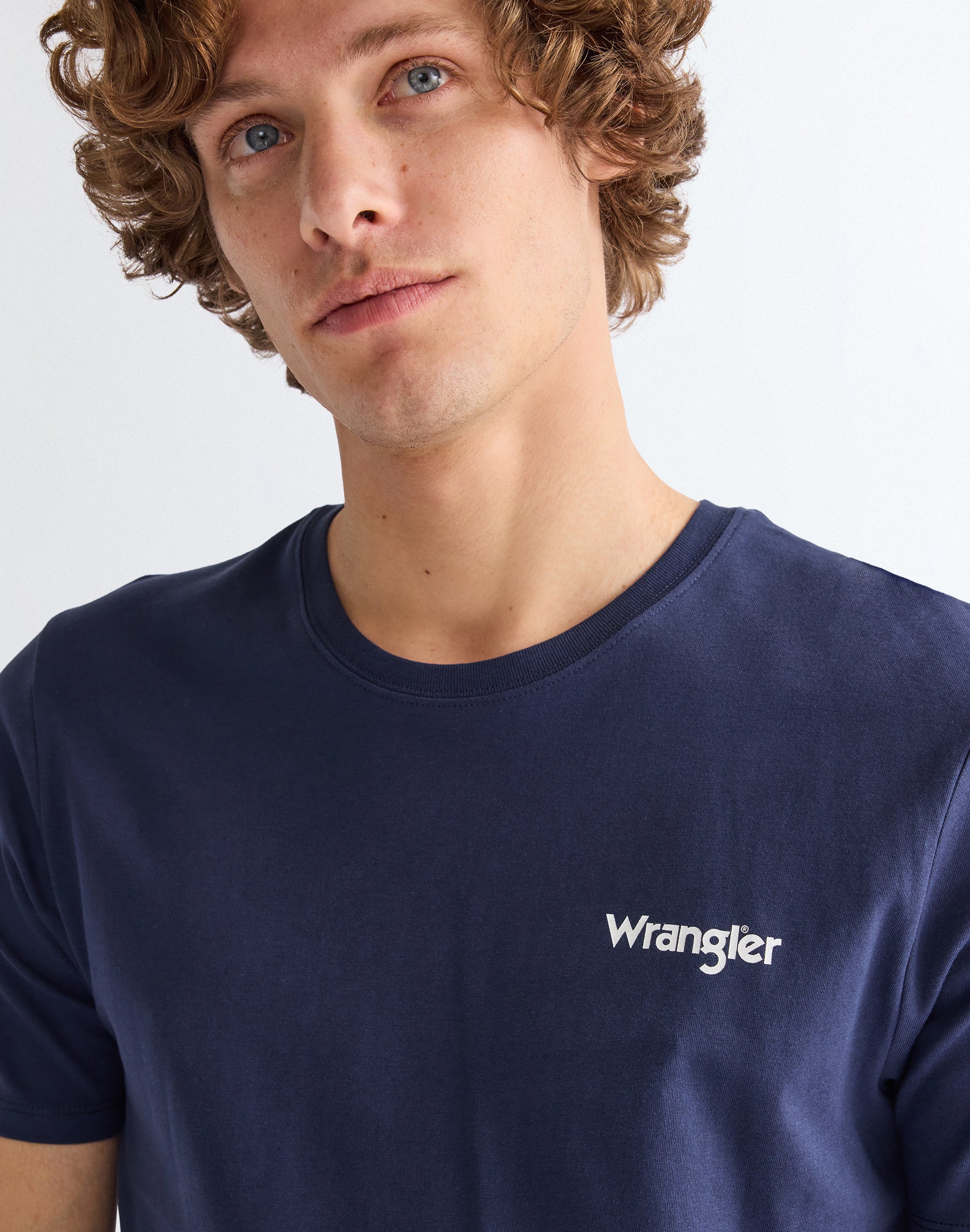 2Pack Sign Off Tee in Real Navy/ White T-Shirts Wrangler