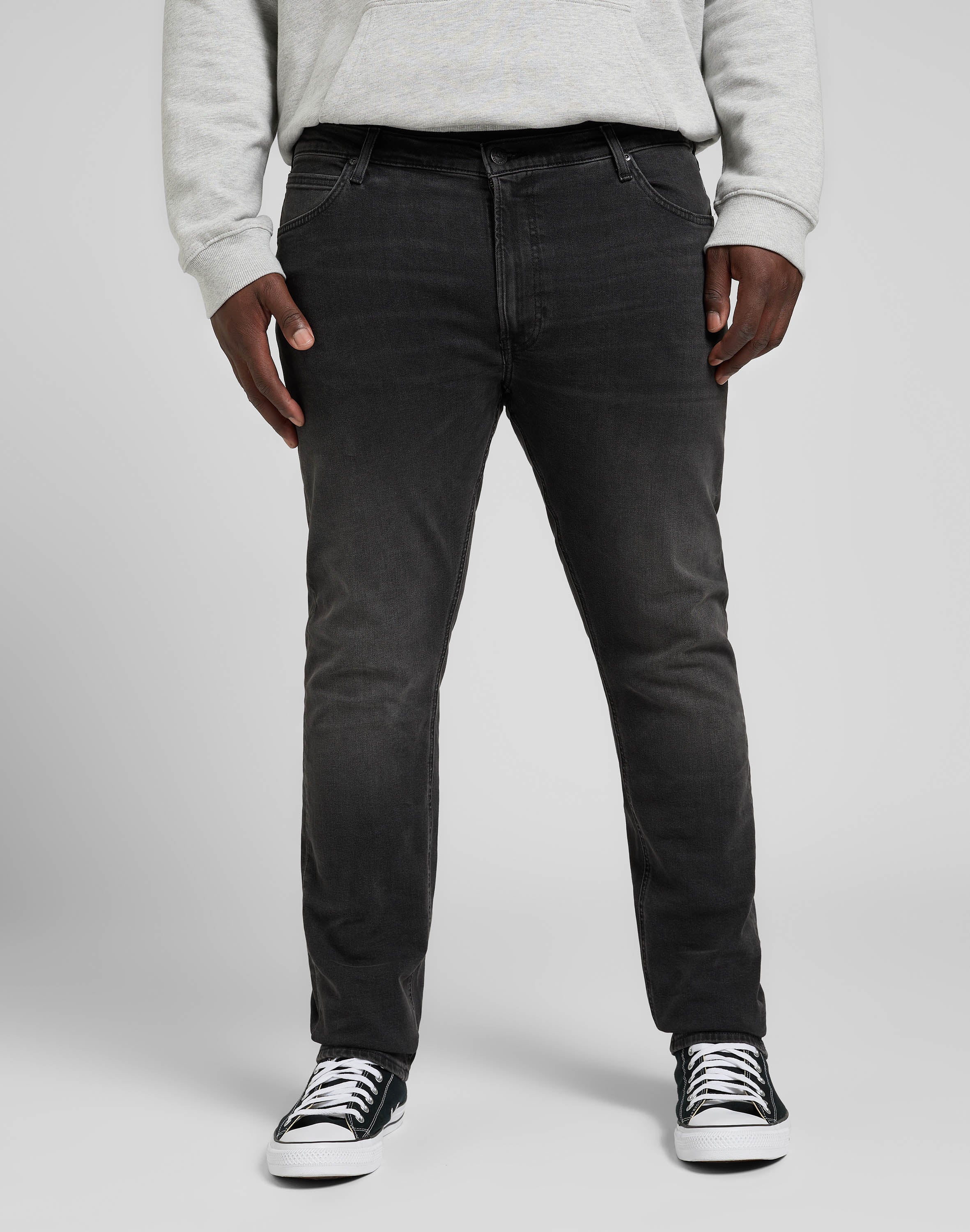 Daren Zip Fly in Asphalt Rocker Jeans Lee