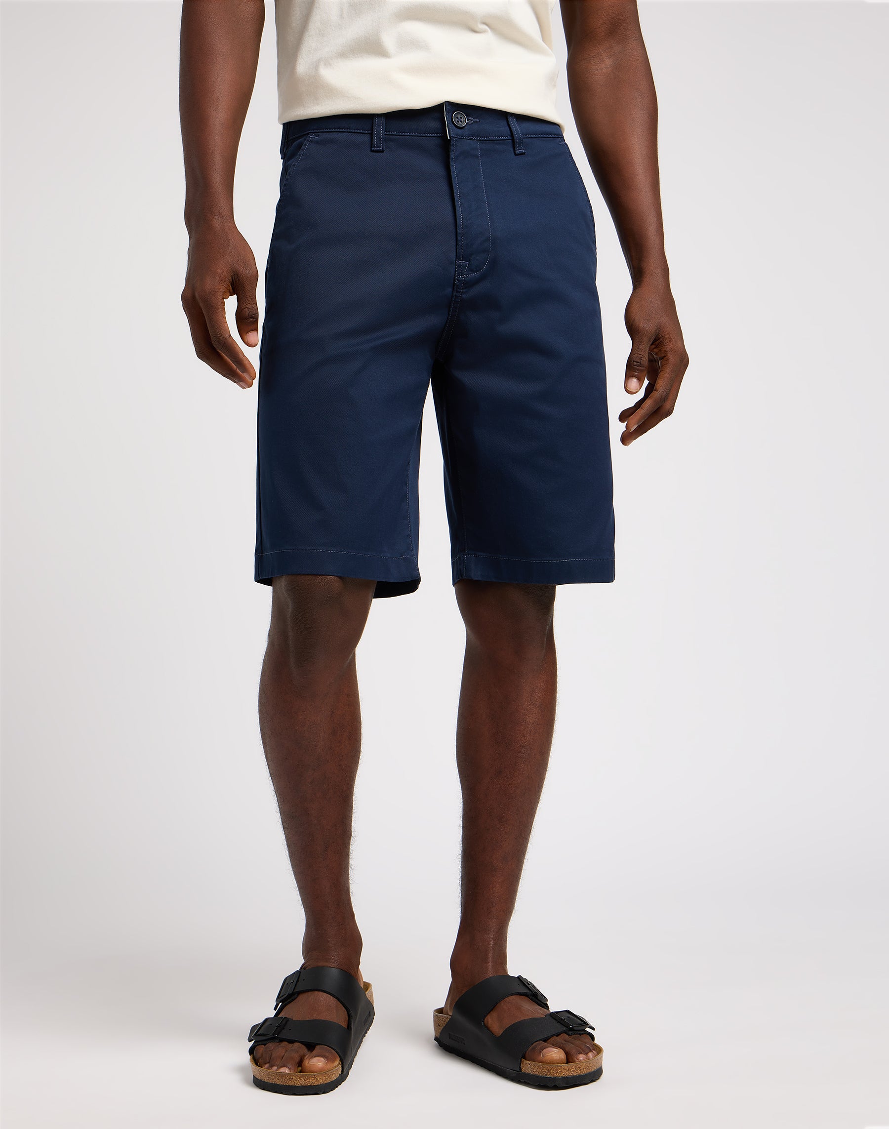 Regular Chino Short in Deep Navy Shorts Lee   