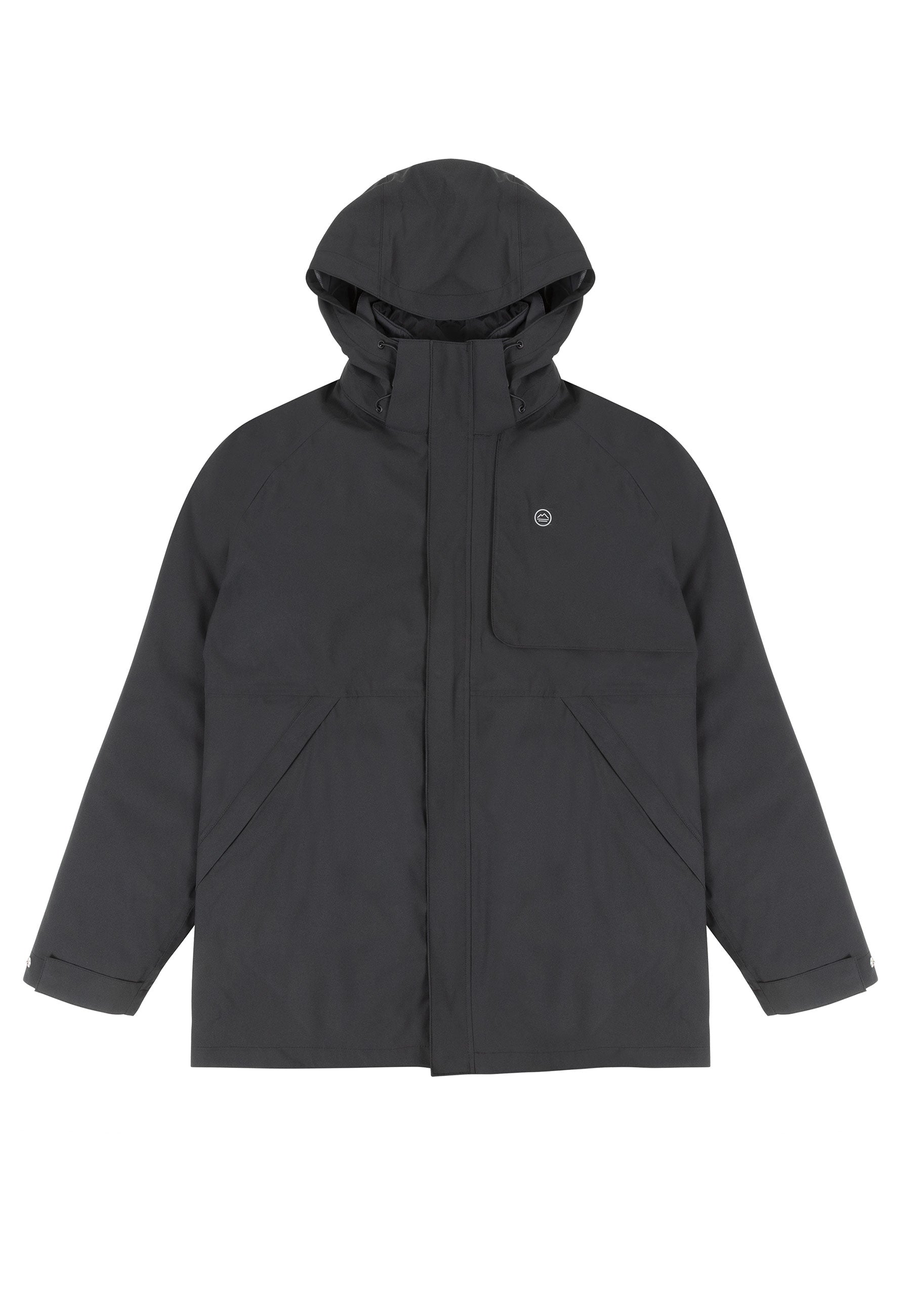 Waterproof Puffer in Black Jacken Wrangler