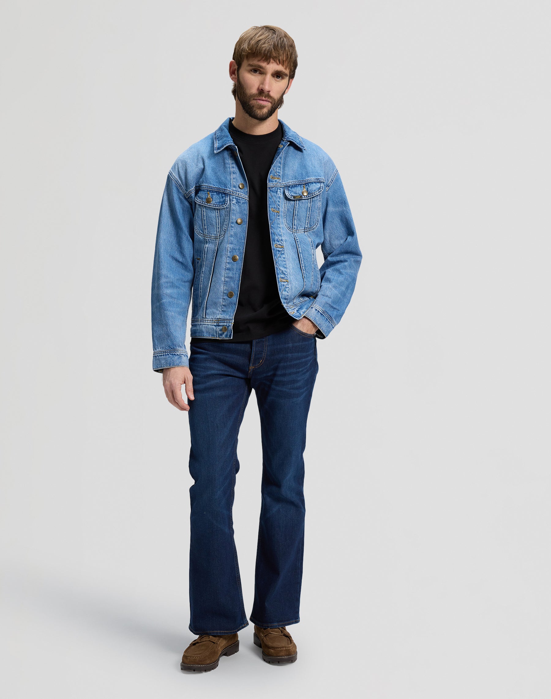 Denver in Dark Blue Elko Jeans Lee