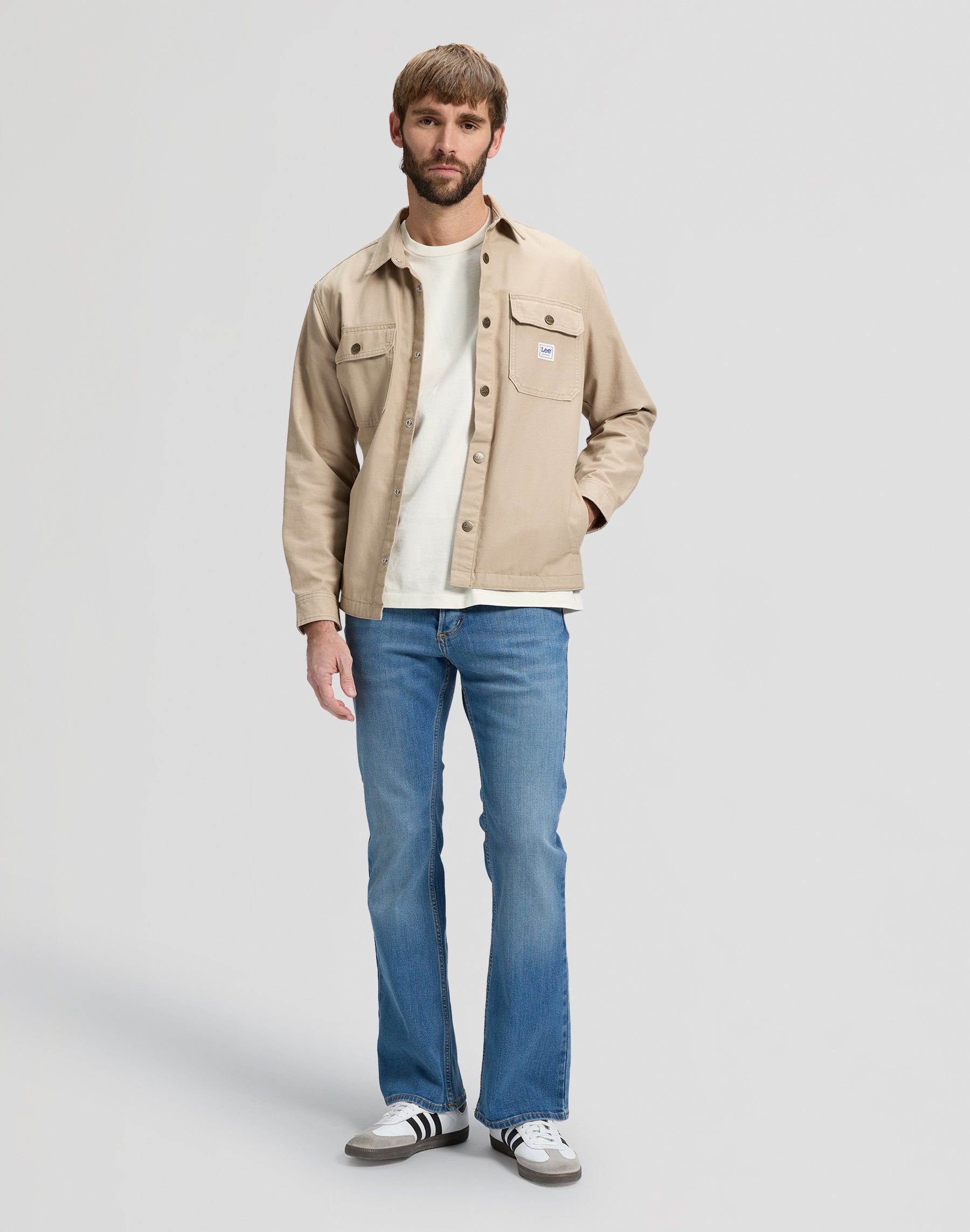 Denver in Blue Used Fever Jeans Lee
