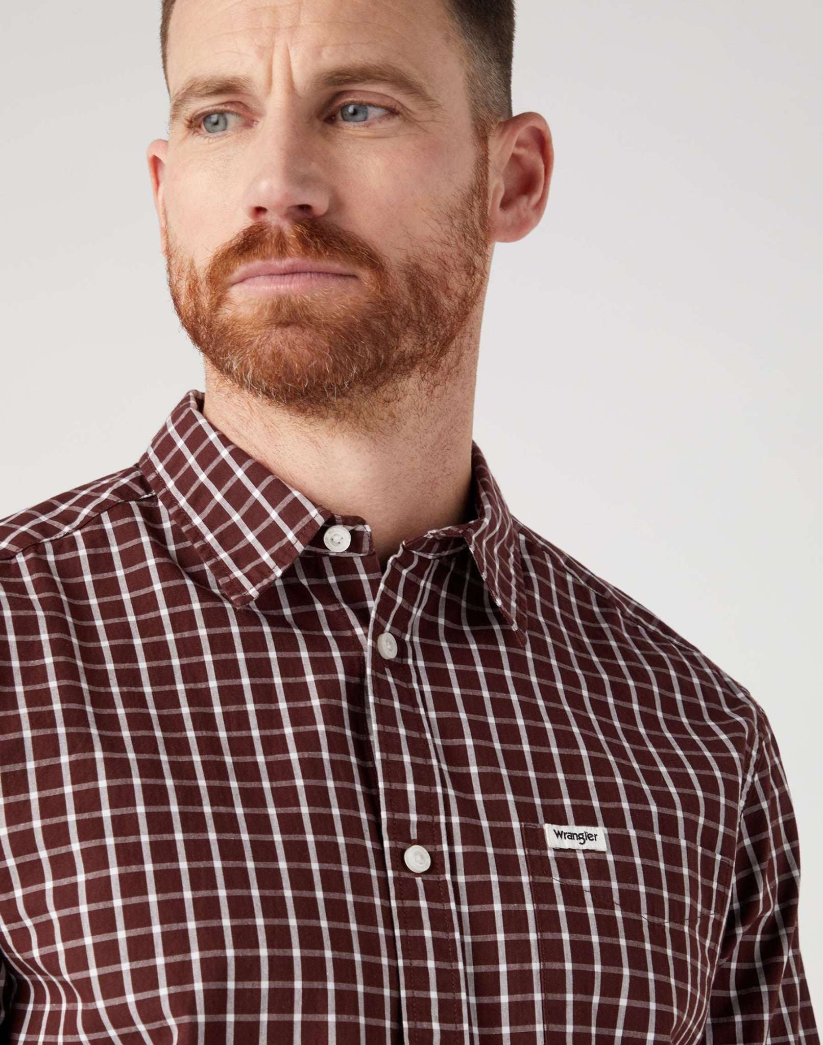 1 Pocket Shirt in Dahlia Hemden Wrangler