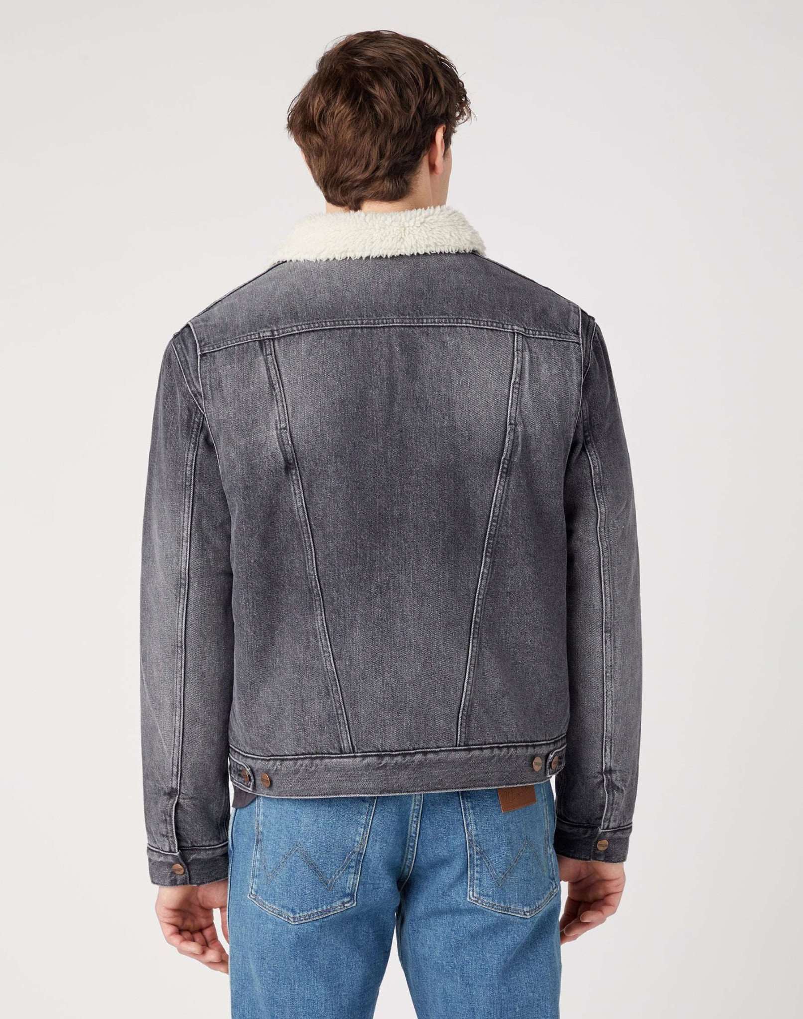 124MJ Sherpa in Trouble Maker Jacken Wrangler