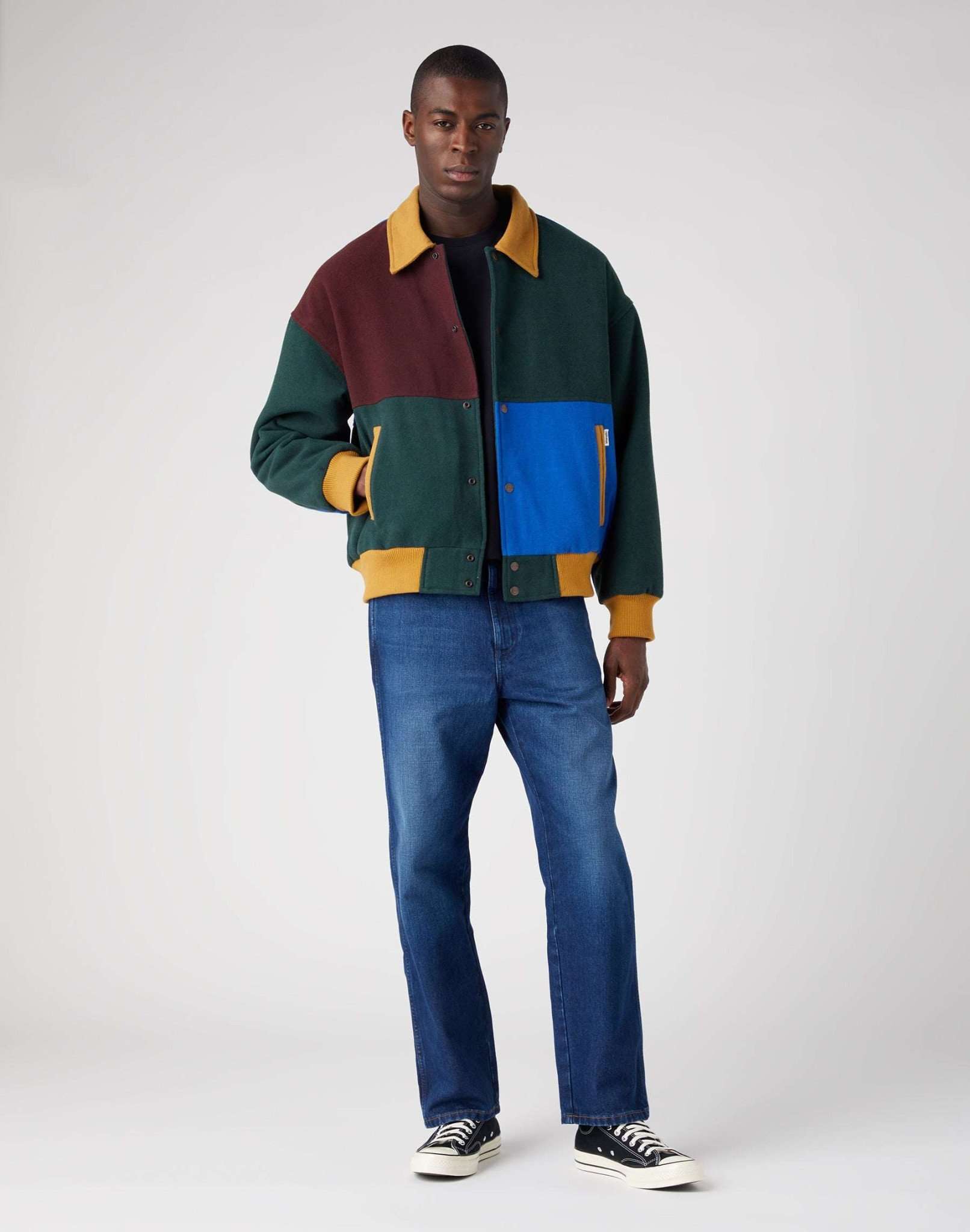Bomber Jacket in Darkest Spruce Jacken Wrangler