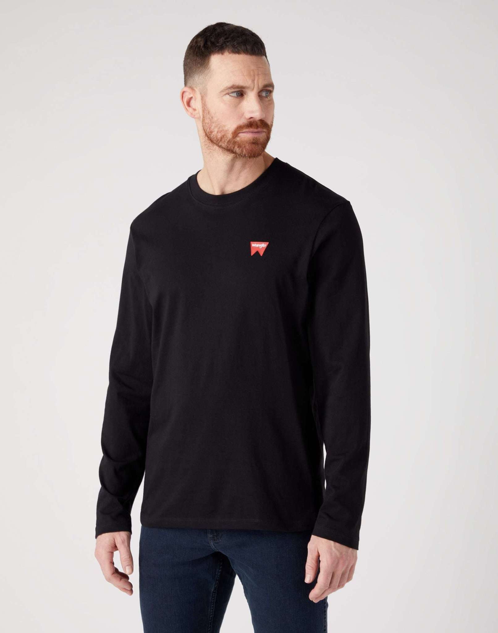 LS Sign Off Tee in Black Pullover Wrangler   