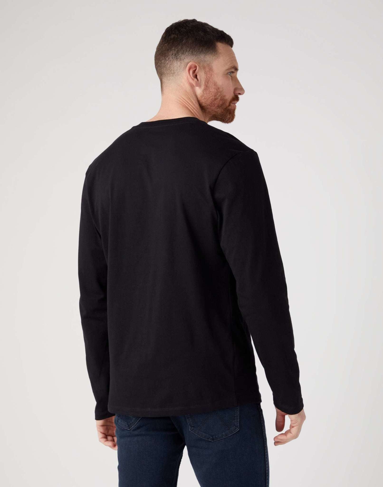 LS Sign Off Tee in Black Pullover Wrangler   