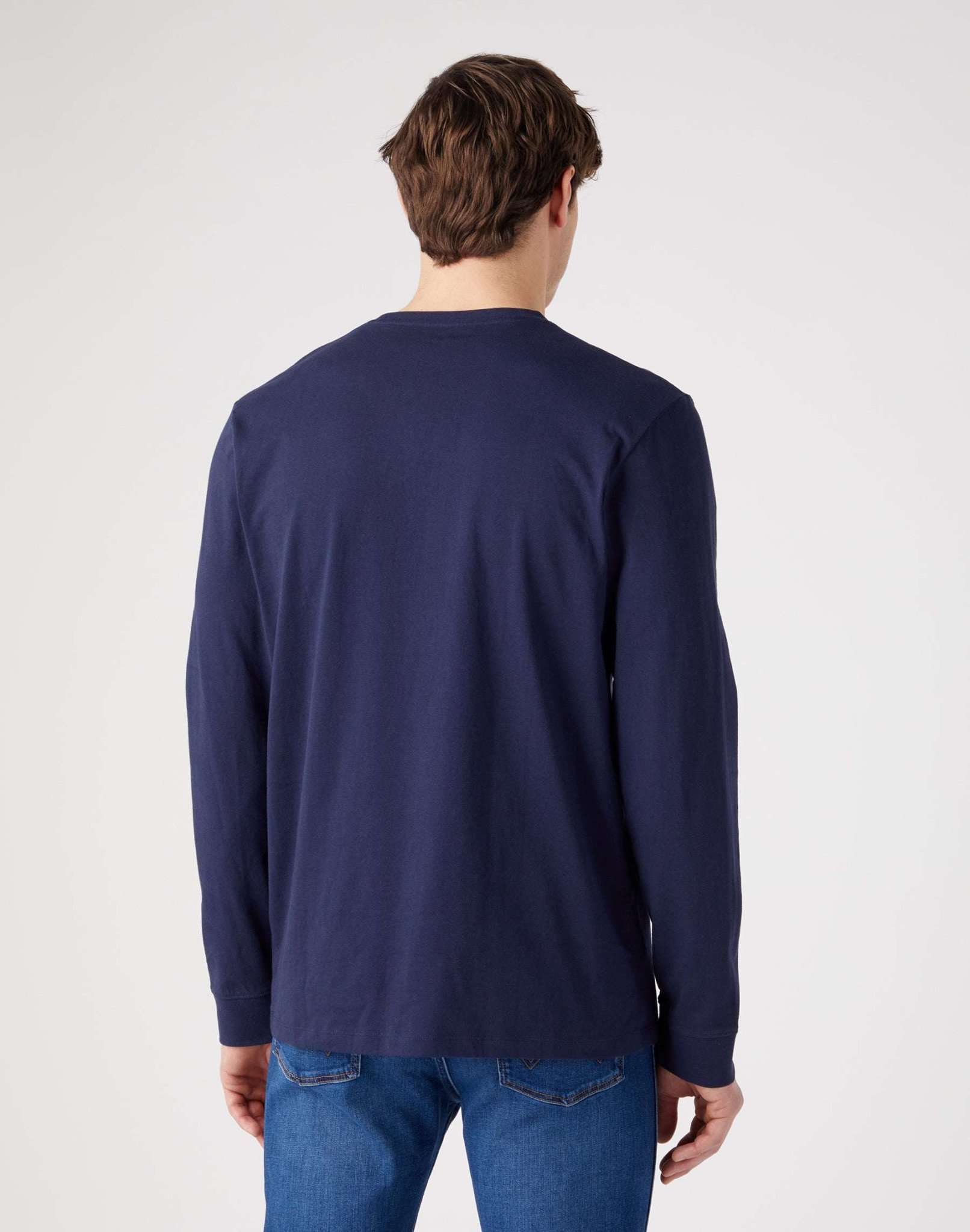 Americana Tee in Navy Pullover Wrangler   