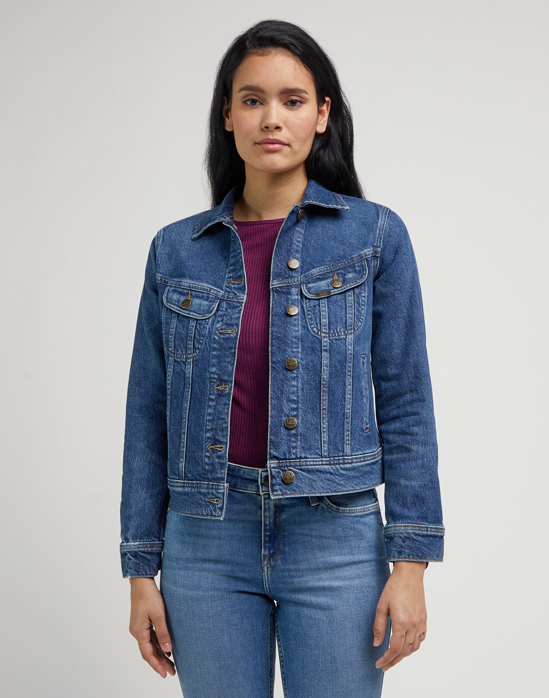Rider Jacket in Classic Indigo Jacken Lee