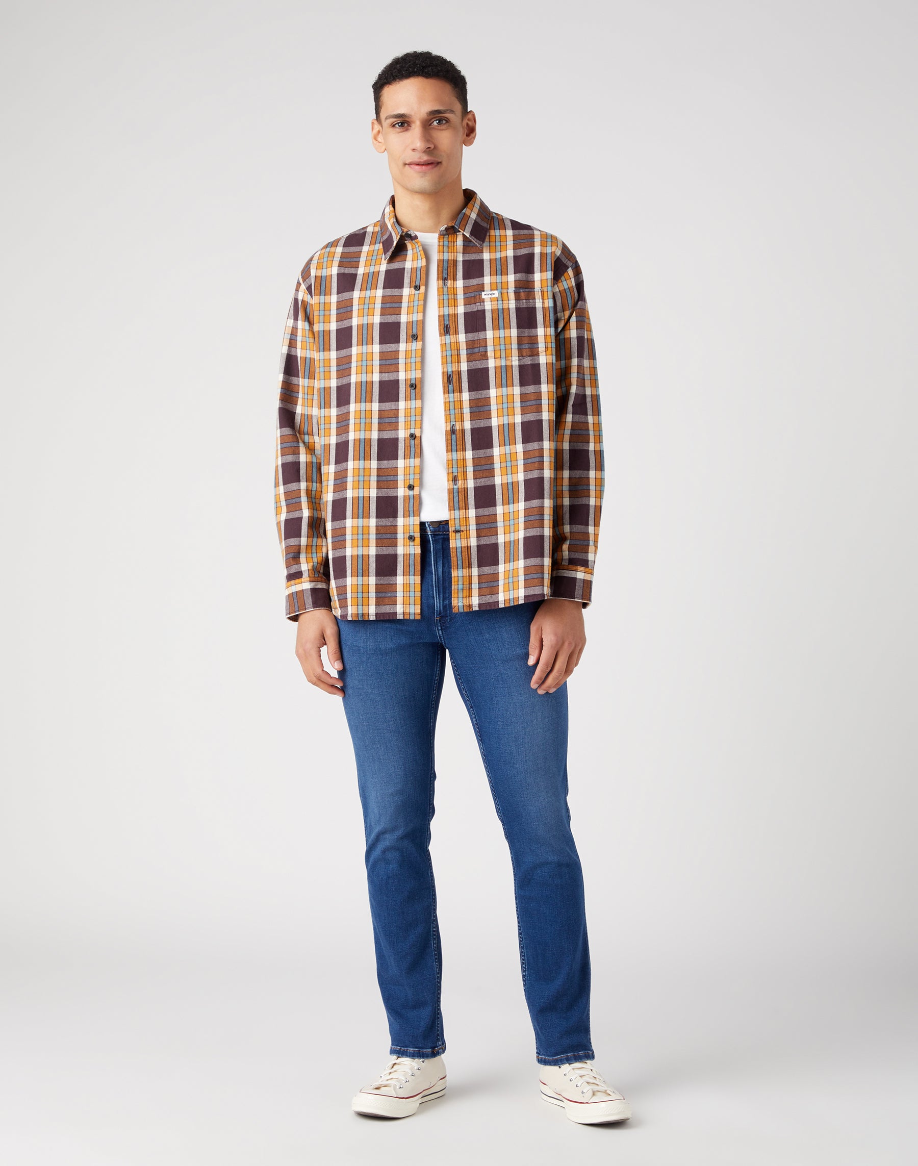 Greensboro Medium Stretch in Orion Jeans Wrangler