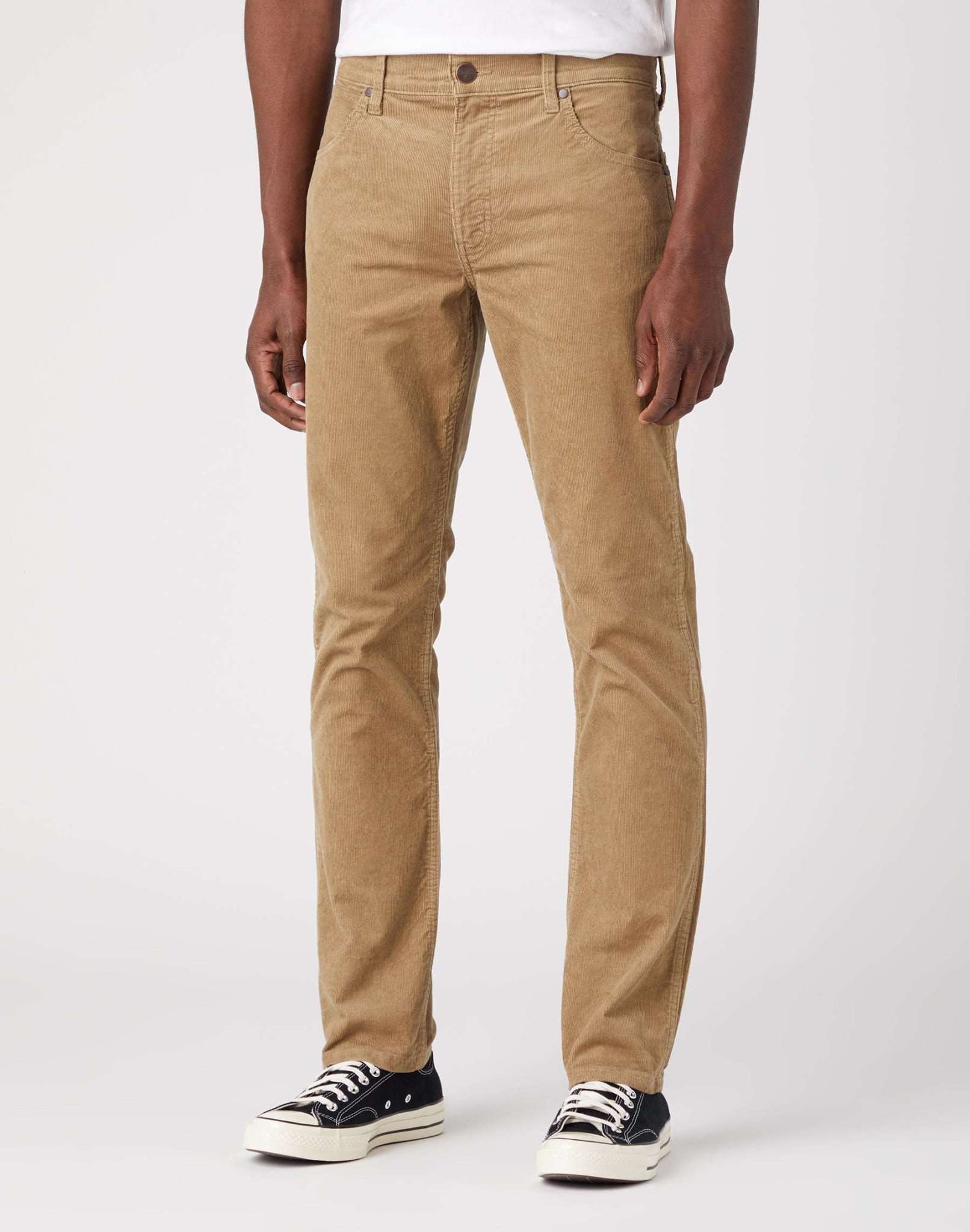 Greensboro Corduroy in Lead Grey Hosen Wrangler   