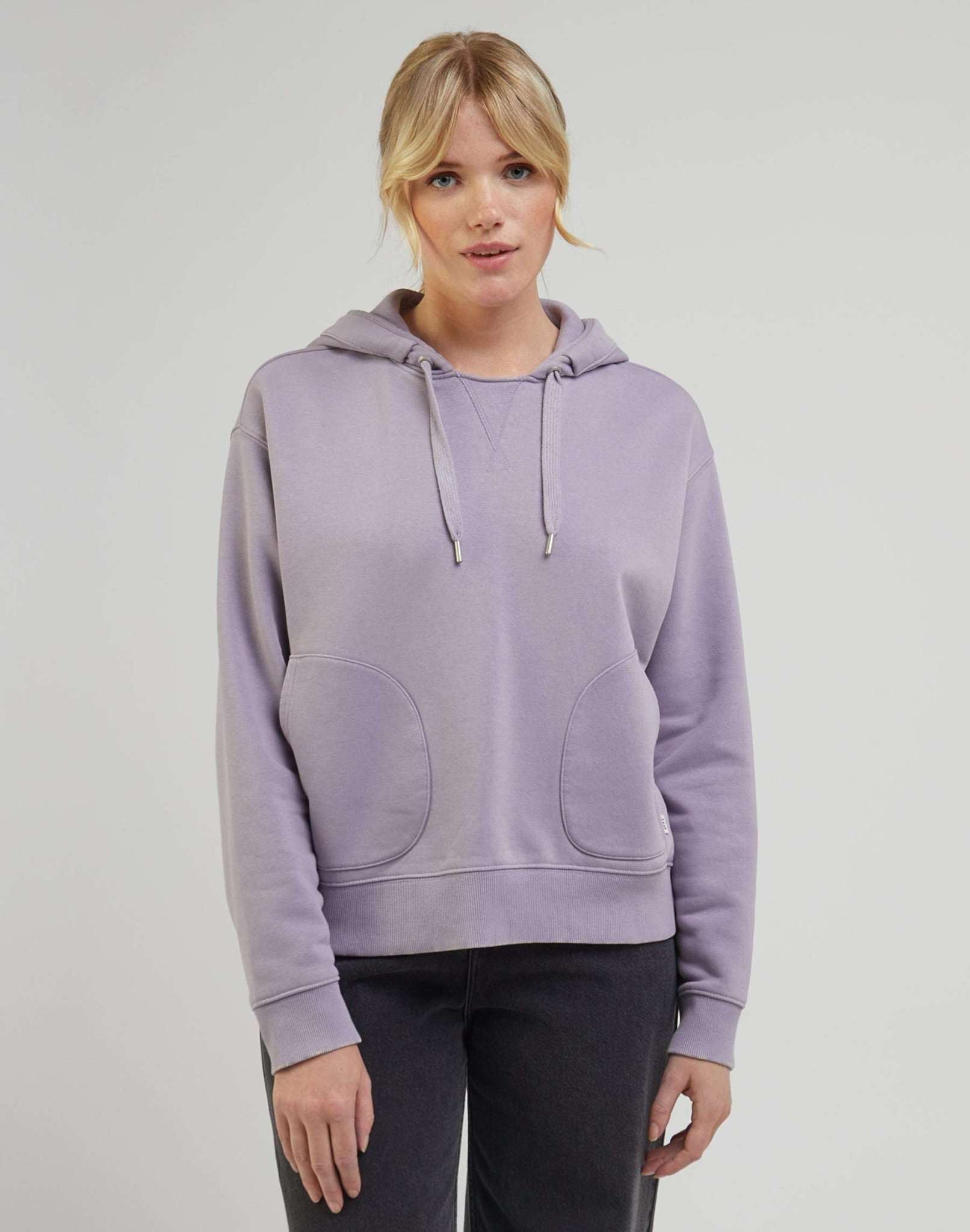 Relaxed Hoodie in Jazzy Purple Kapuzenpullover Lee   