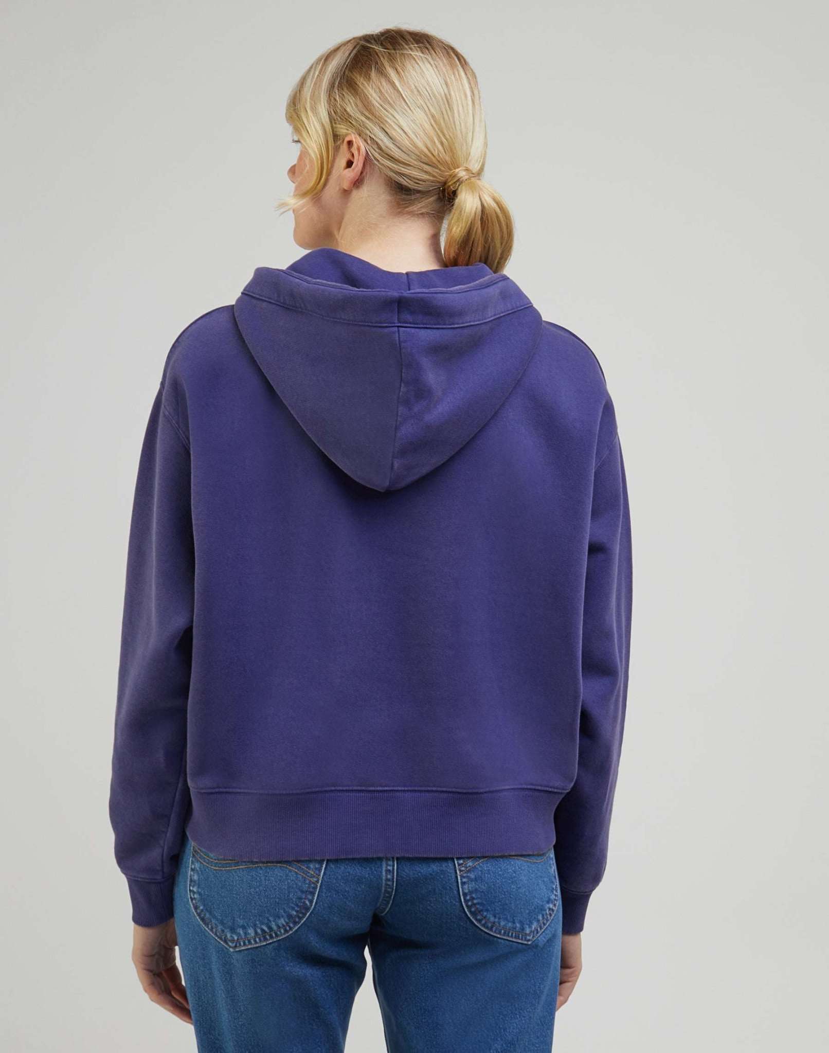 Relaxed Hoodie in Blueberry Kapuzenpullover Lee   