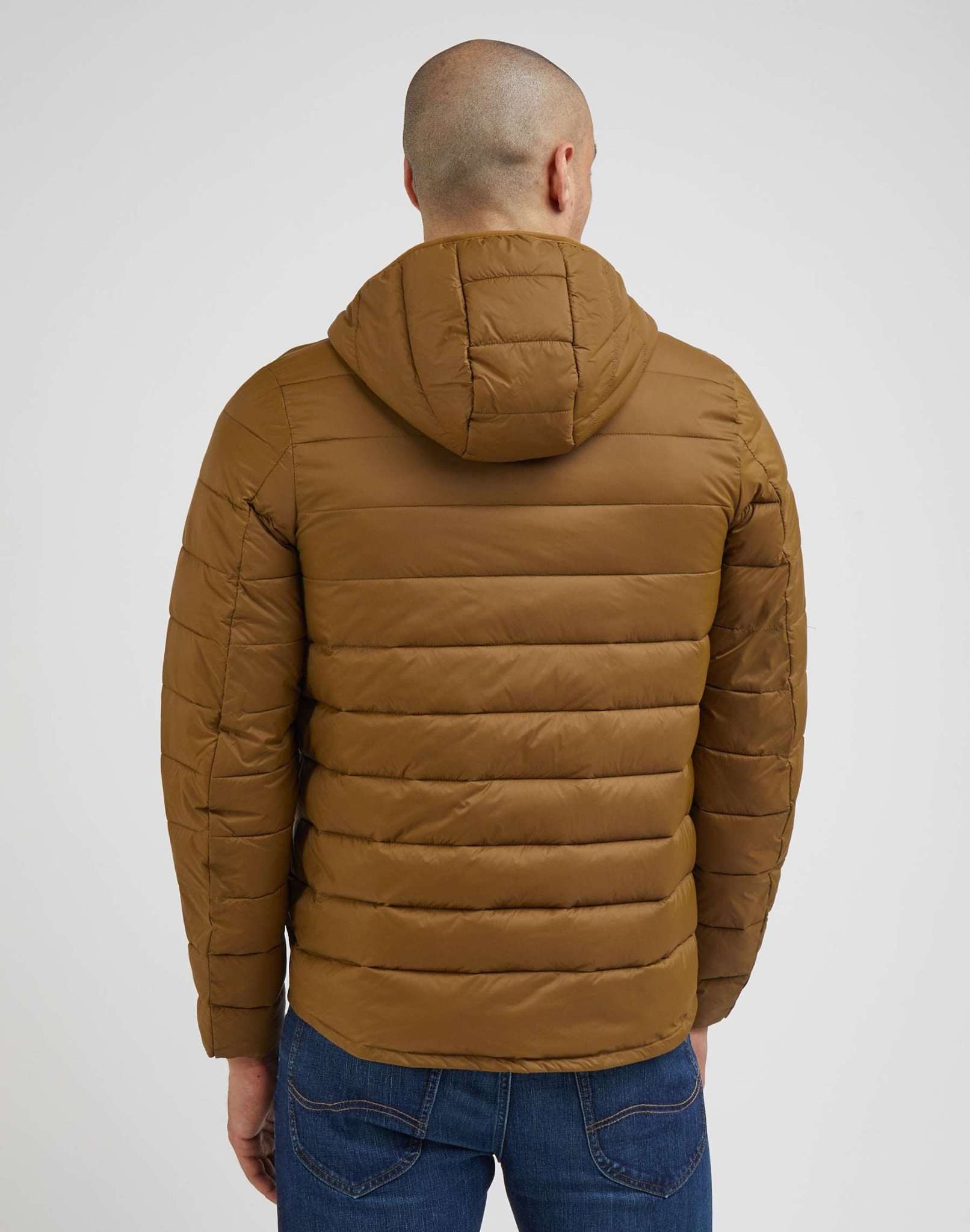 Light Puffer Jacket in Tumbleweed Jacken Lee   