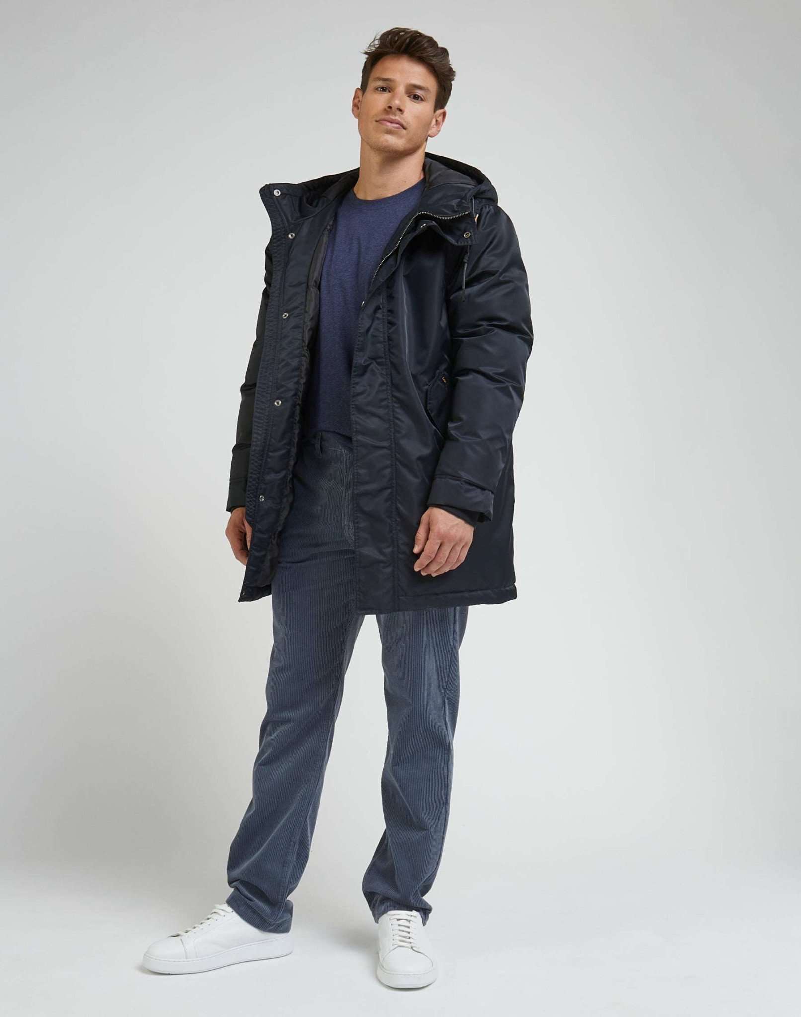 Parka in Black Jacken Lee