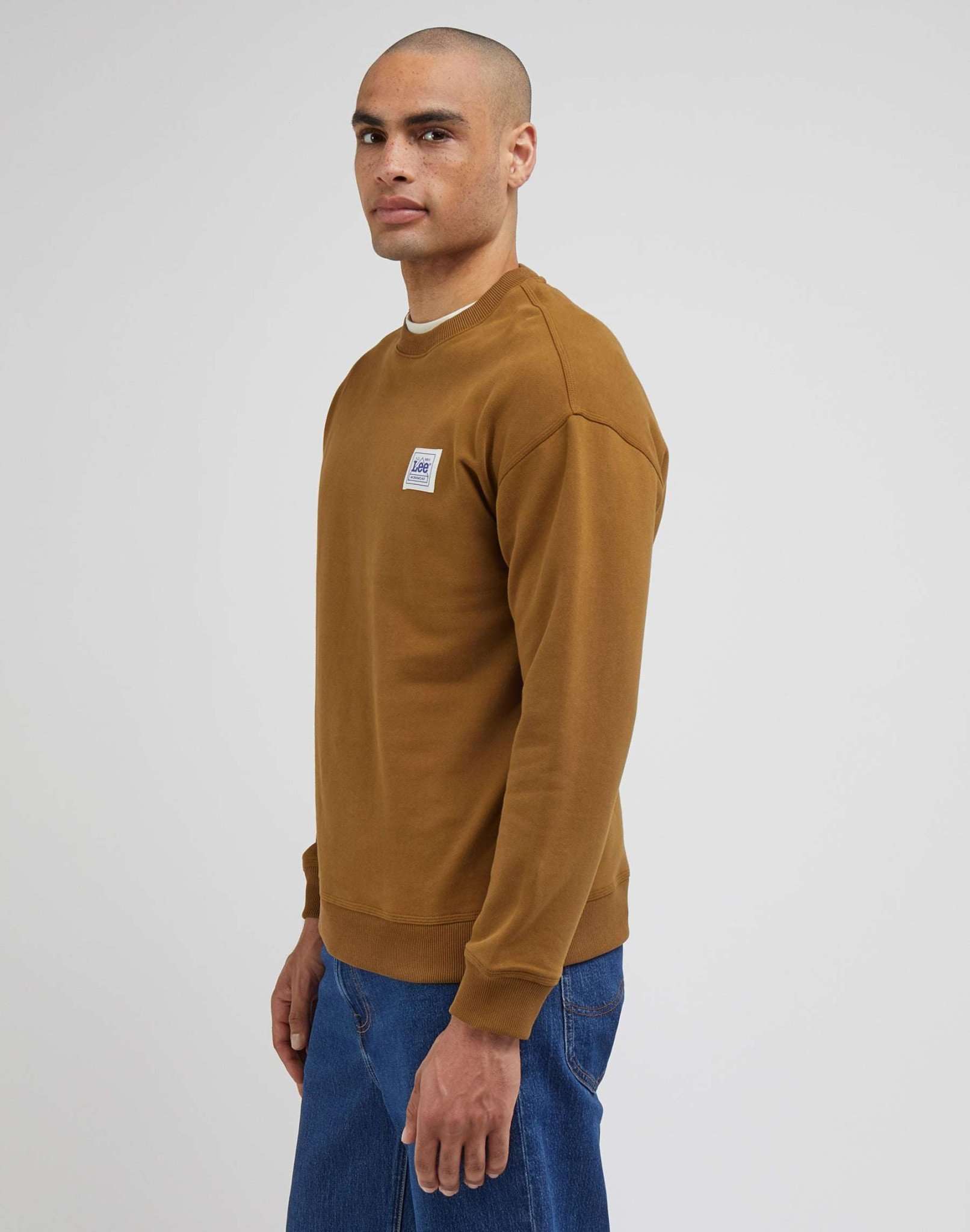 Workwear Sweatshirt in Tumbleweed Sweatshirts Lee
