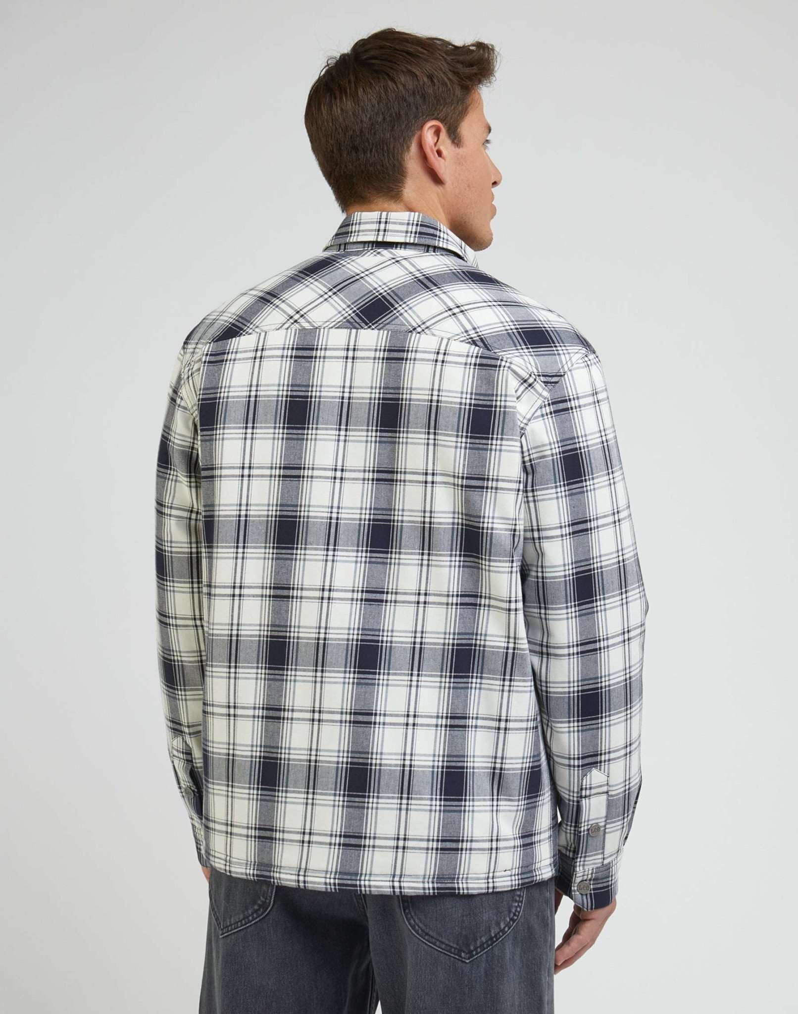 Workwear Overshirt in Ecru Hemden Lee
