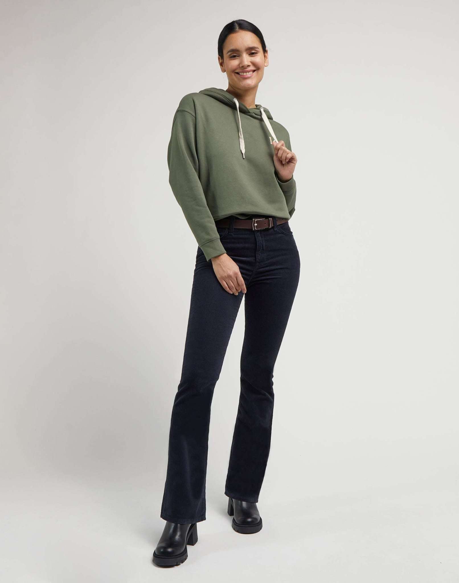 Breese Boot in Black Hosen Lee