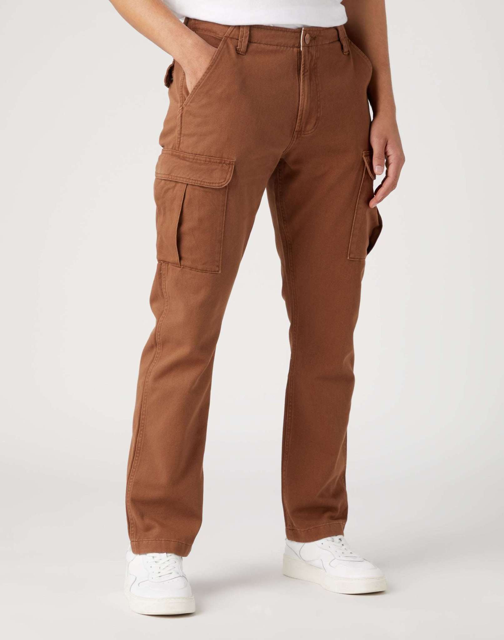 Casey Jones Cargo in Bison Hosen Wrangler