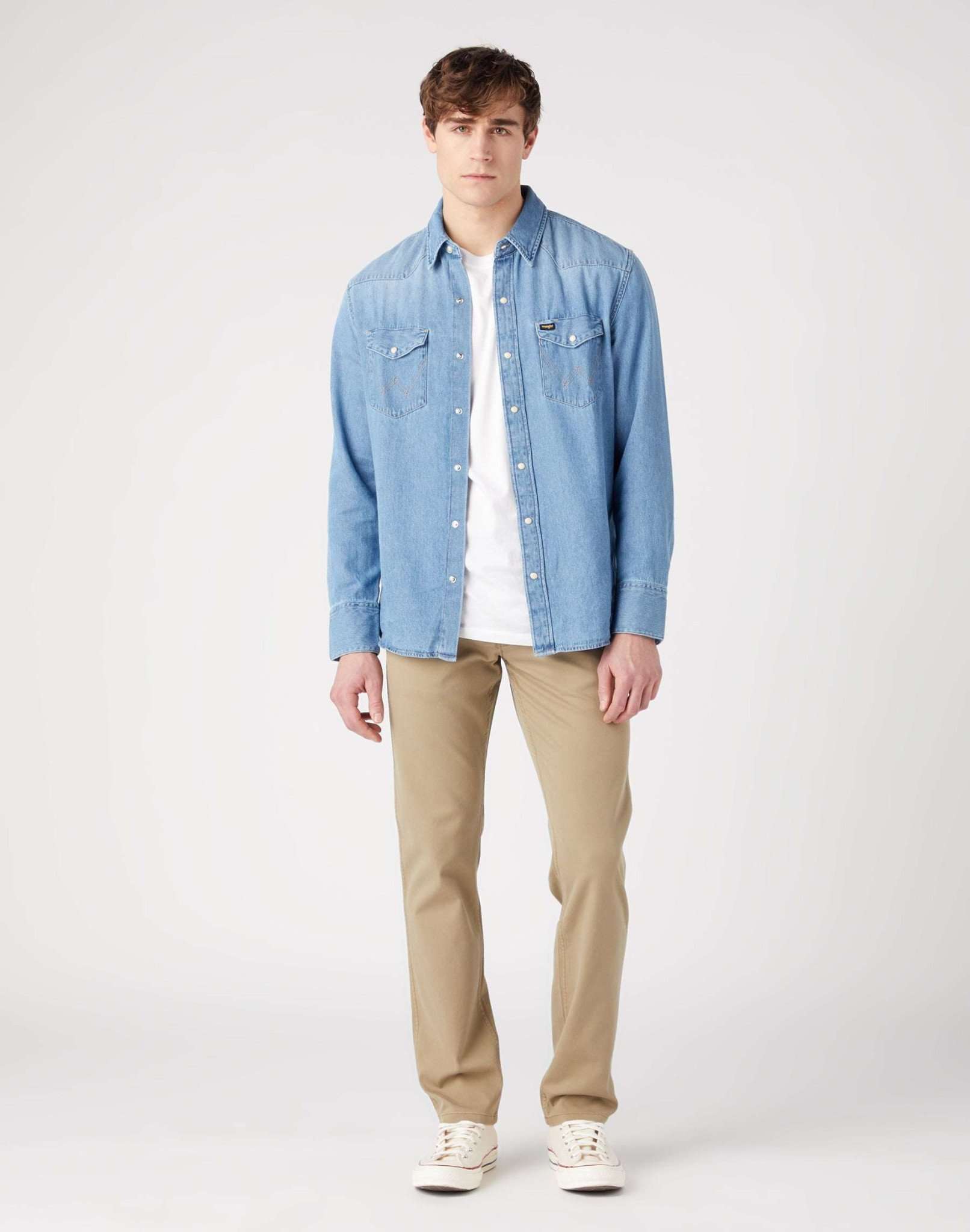 Greensboro in Lead Grey Hosen Wrangler