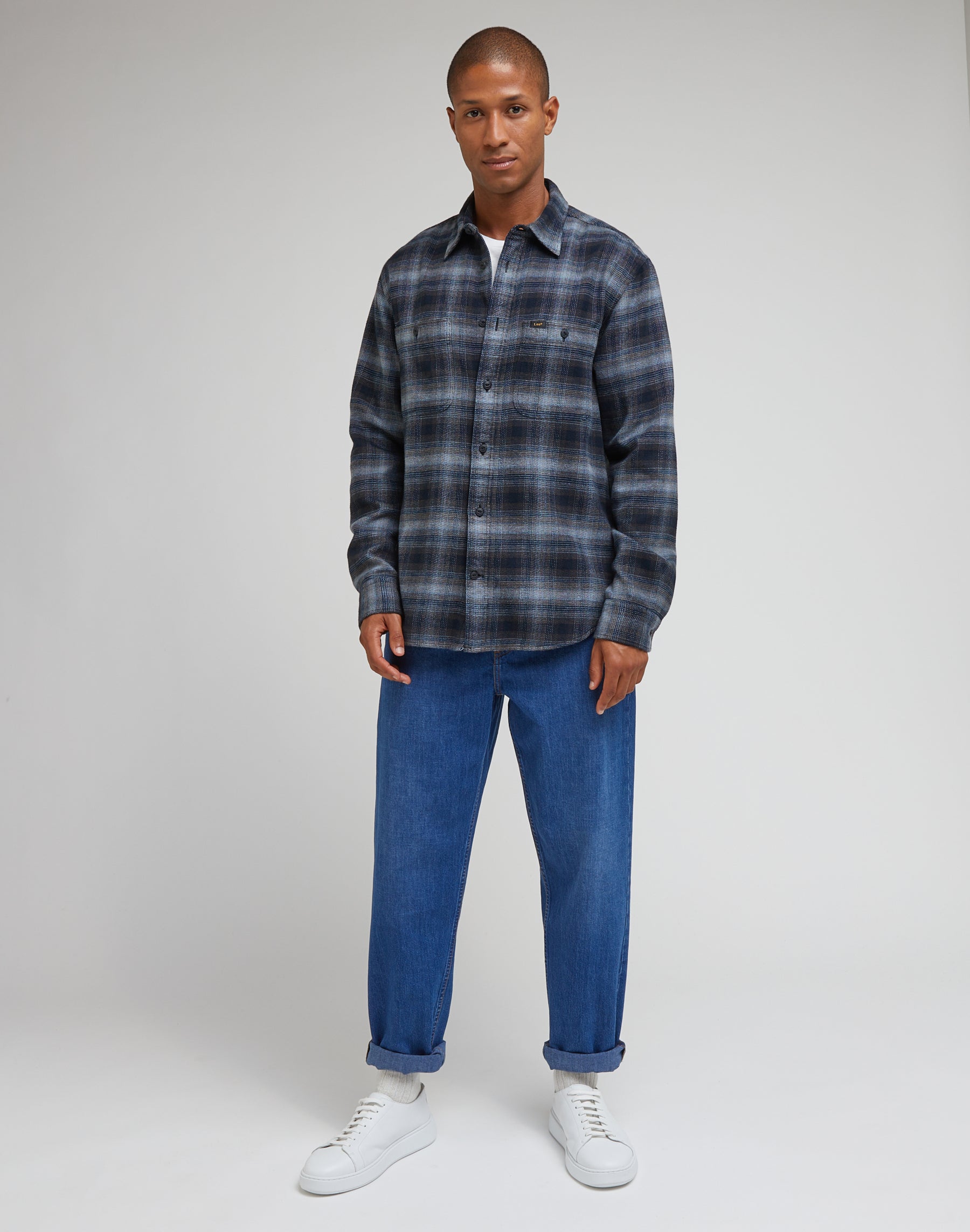 Worker Shirt 2.0 in Black Hemden Lee