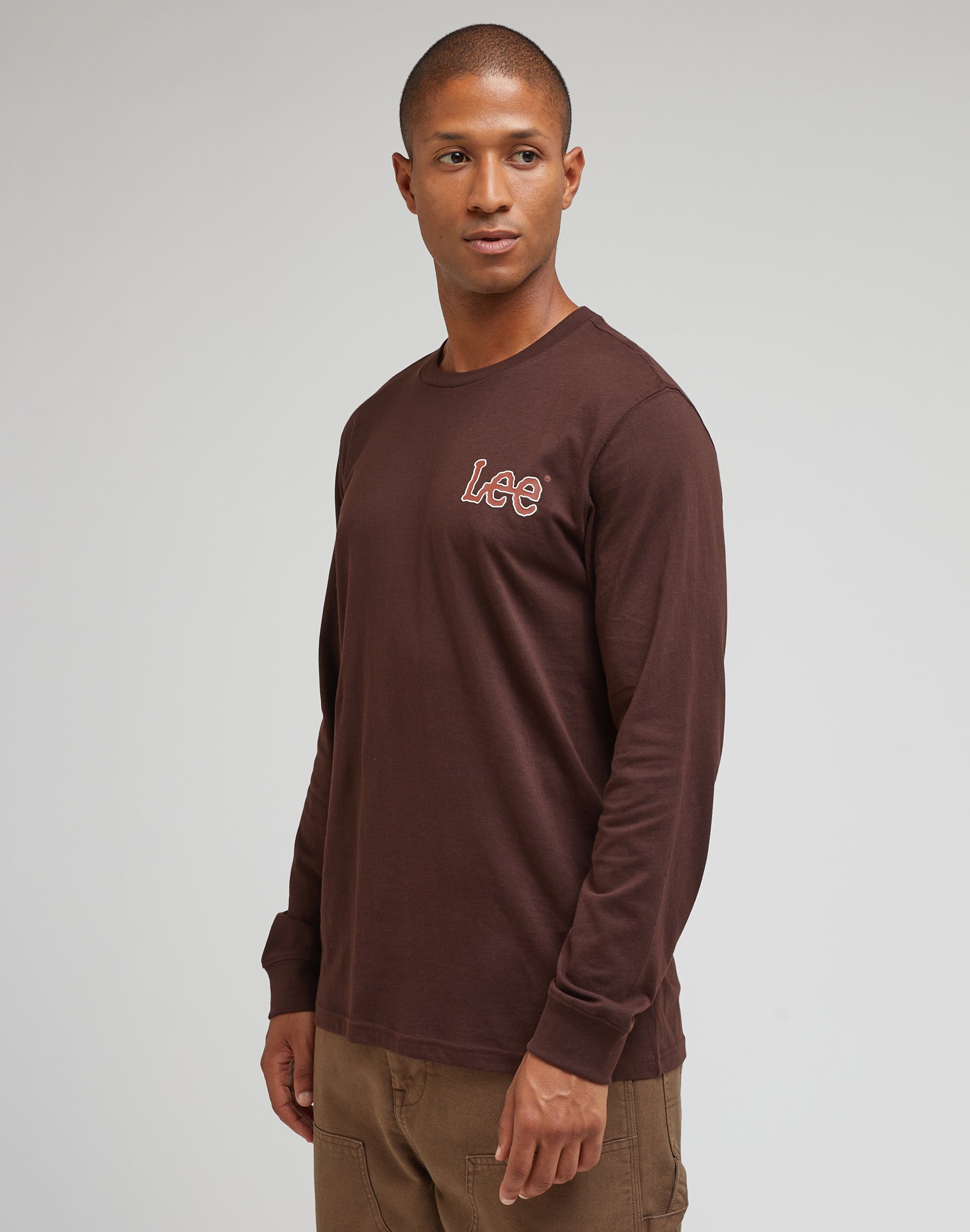 Essential Longsleeves Tee in Arabica Langarmshirts Lee