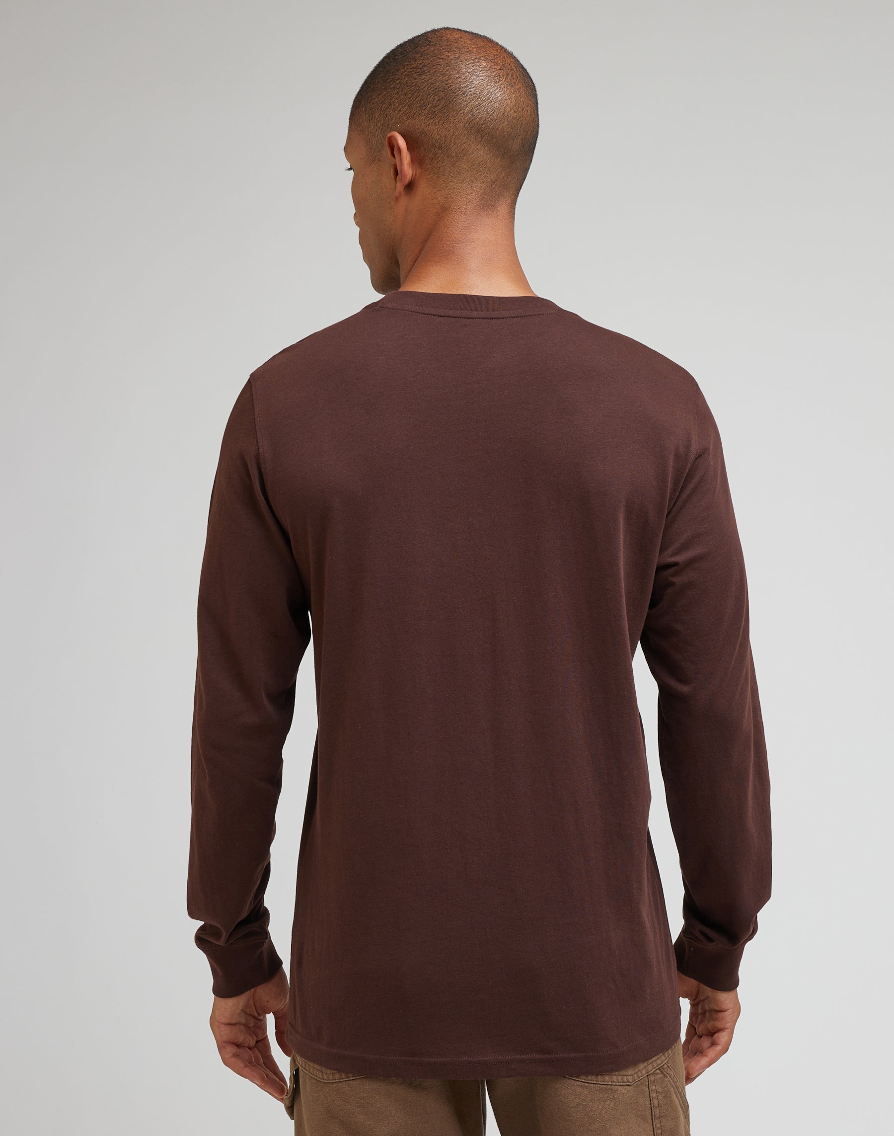 Essential Longsleeves Tee in Arabica Langarmshirts Lee