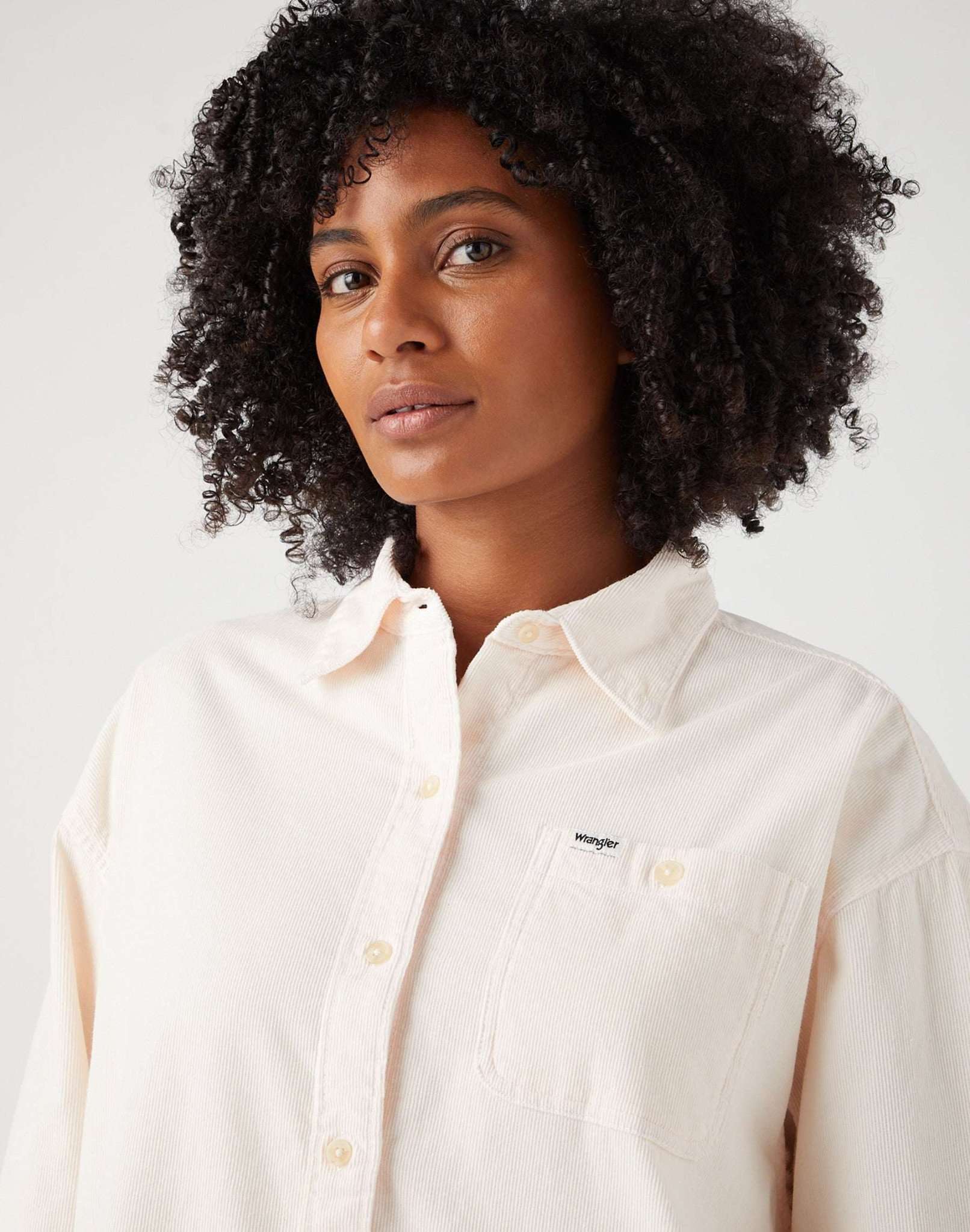 Corduroy Shacket in Doll Blusen Wrangler