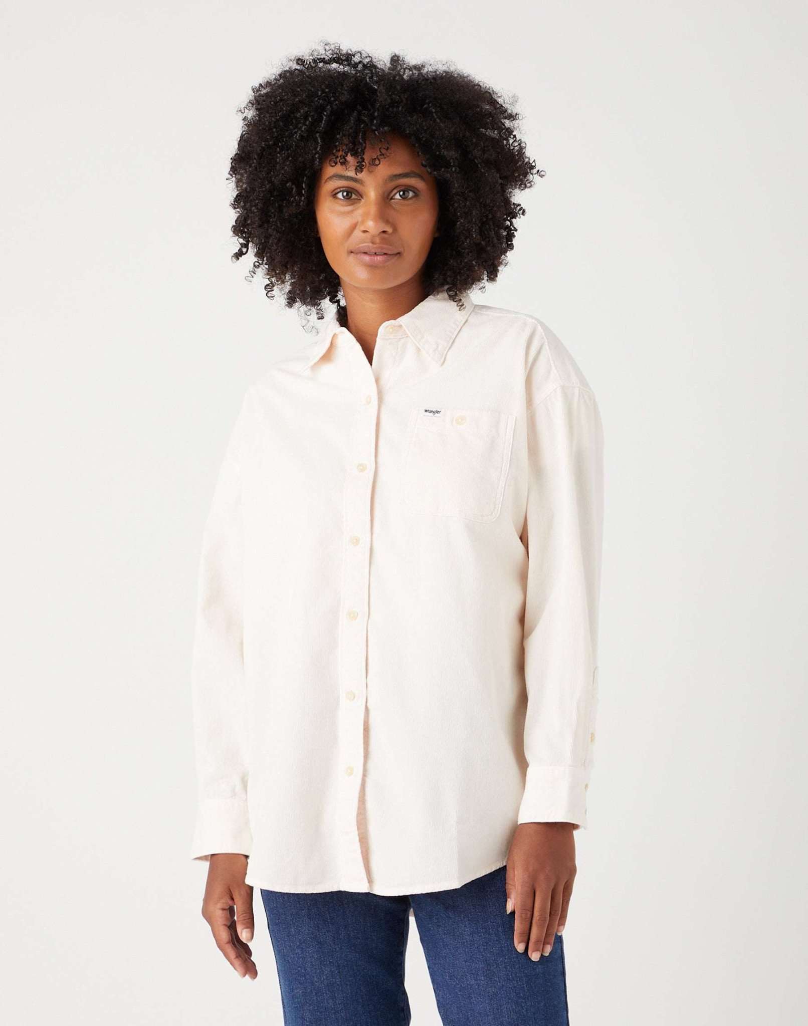 Corduroy Shacket in Doll Blusen Wrangler
