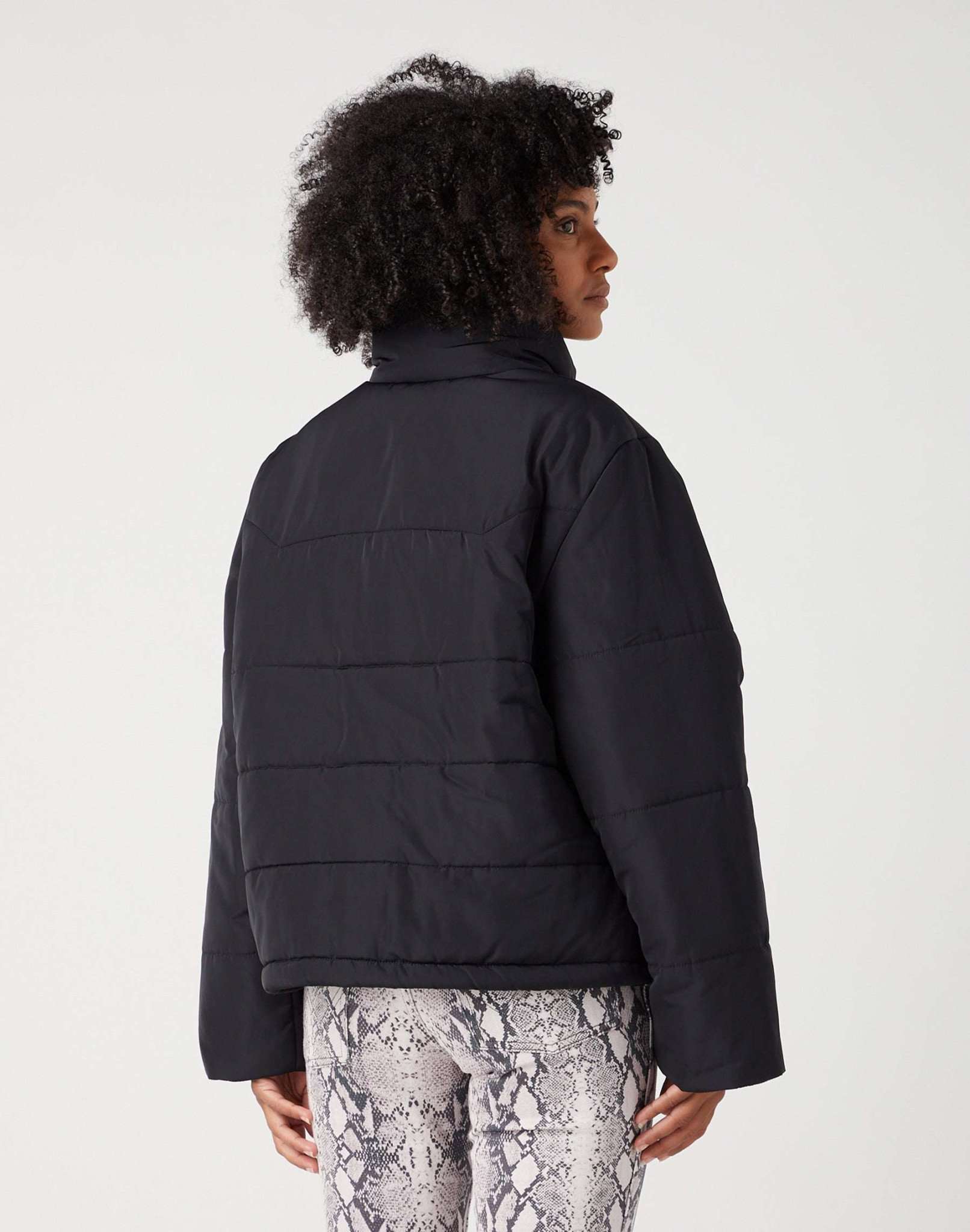 Western Puffer in Black Daunenjacken Wrangler