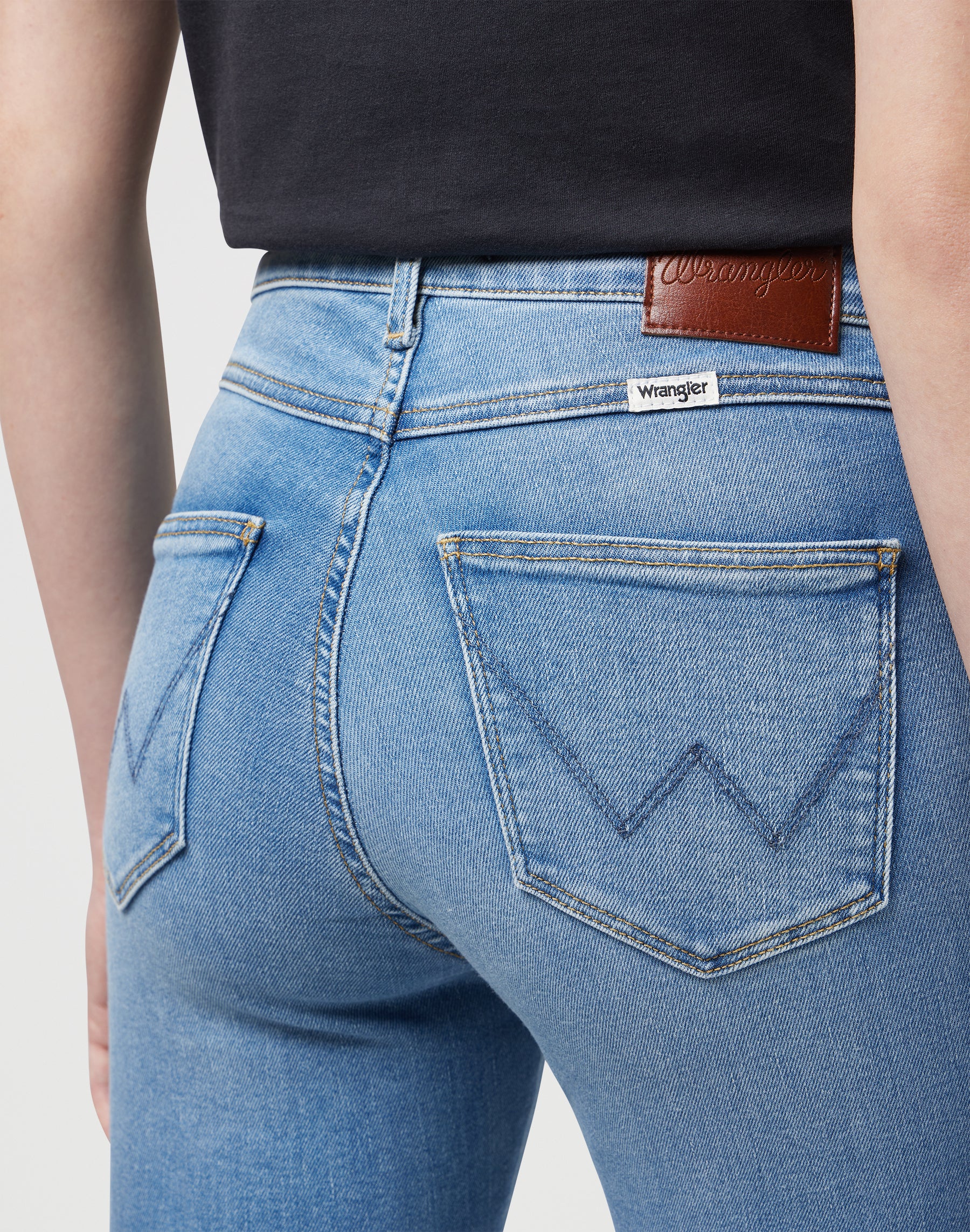 High Skinny in Blue Love Jeans Wrangler