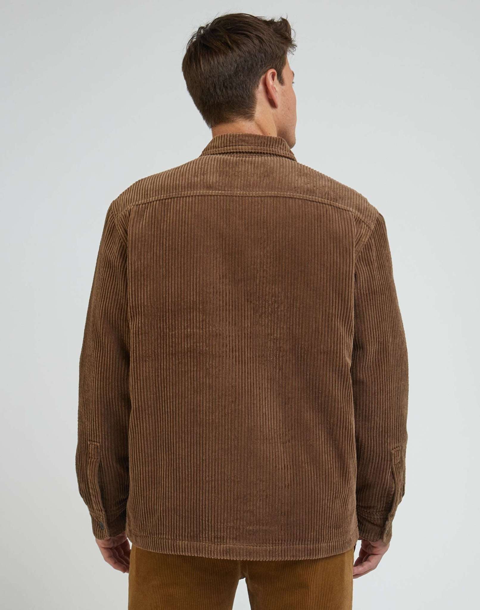 Relaxed Chetopa Overshirt in Truffle Hemden Lee