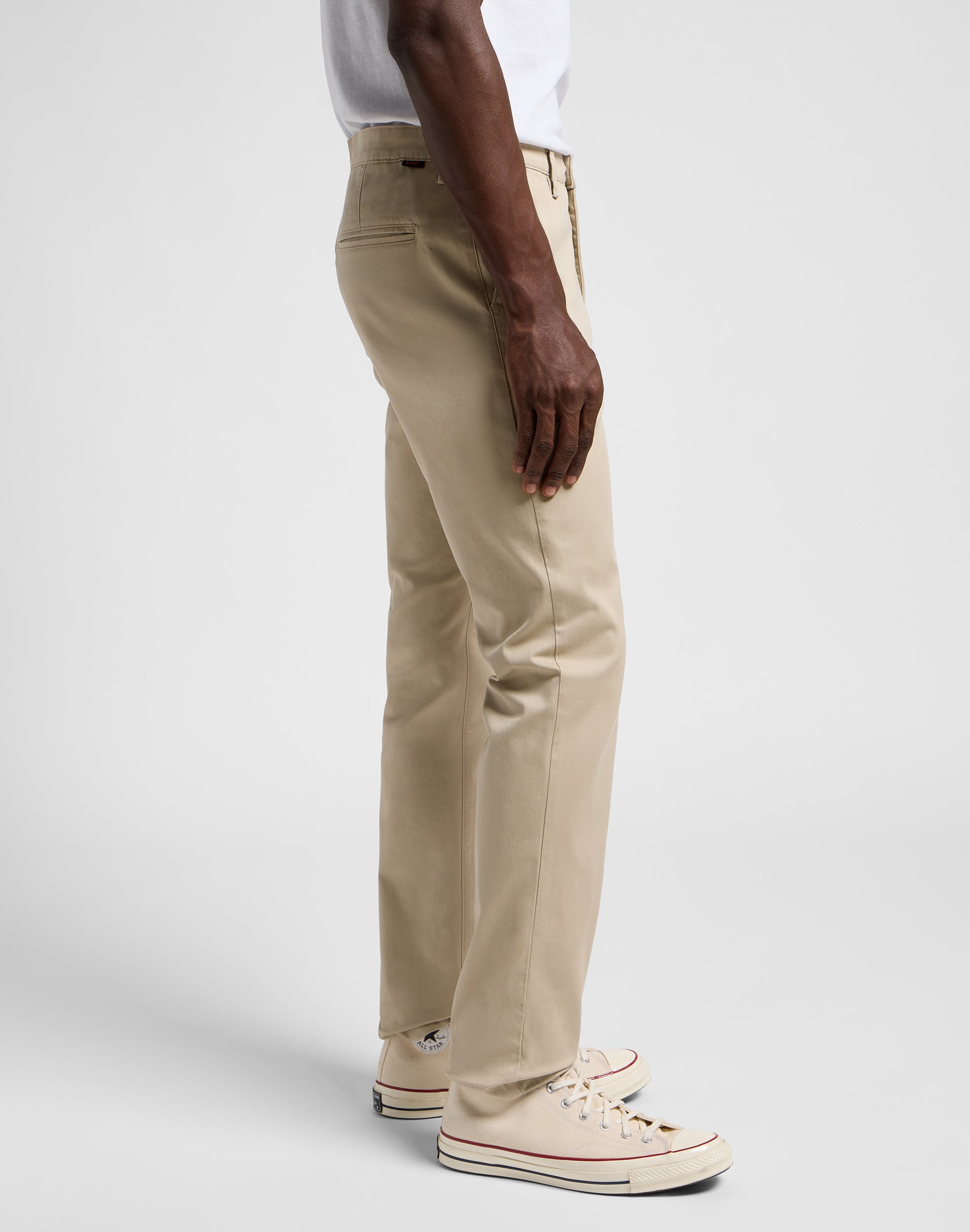 Slim Chino in Stone Hosen Lee