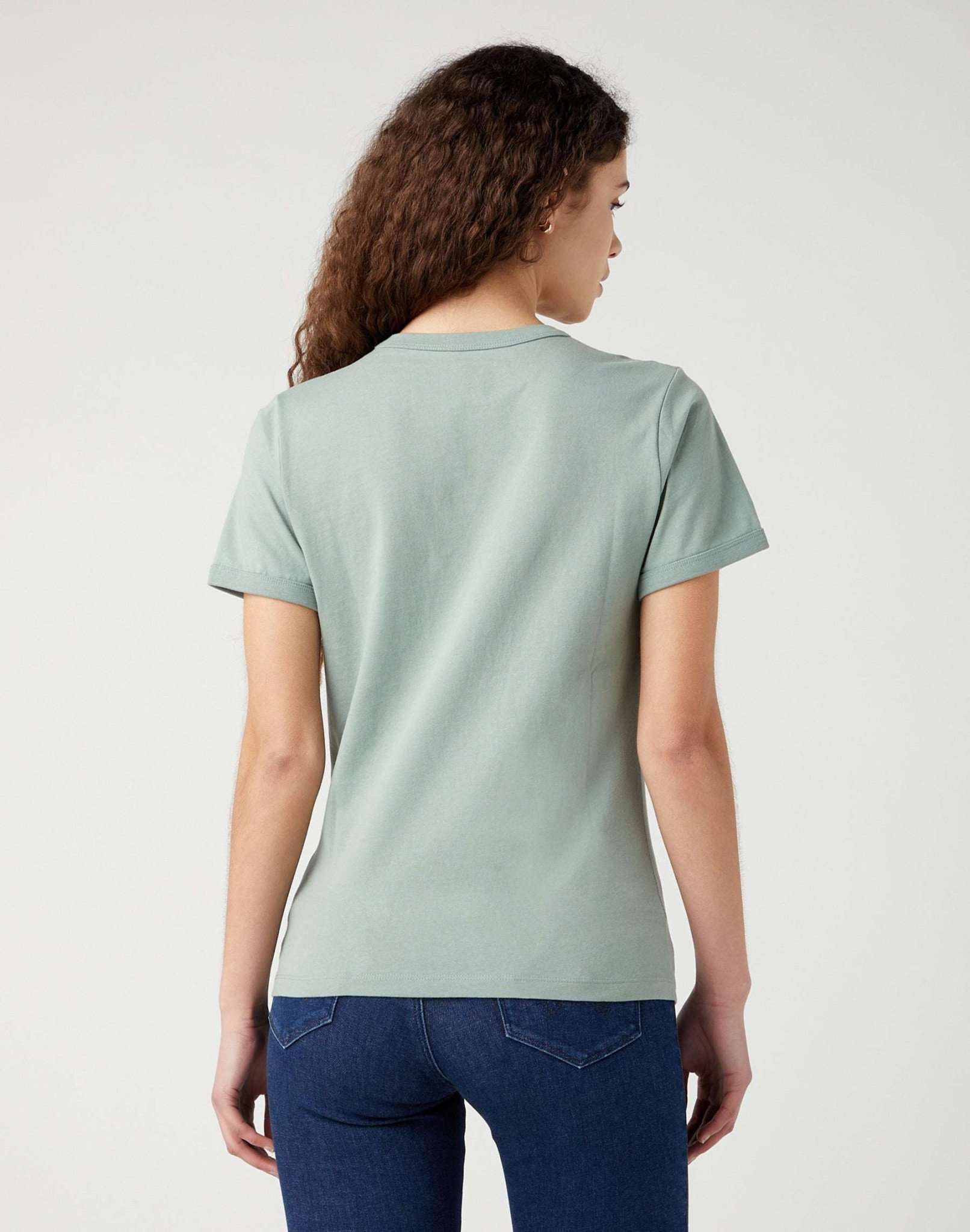 Slim Tee in Light Matcha T-Shirts Wrangler   