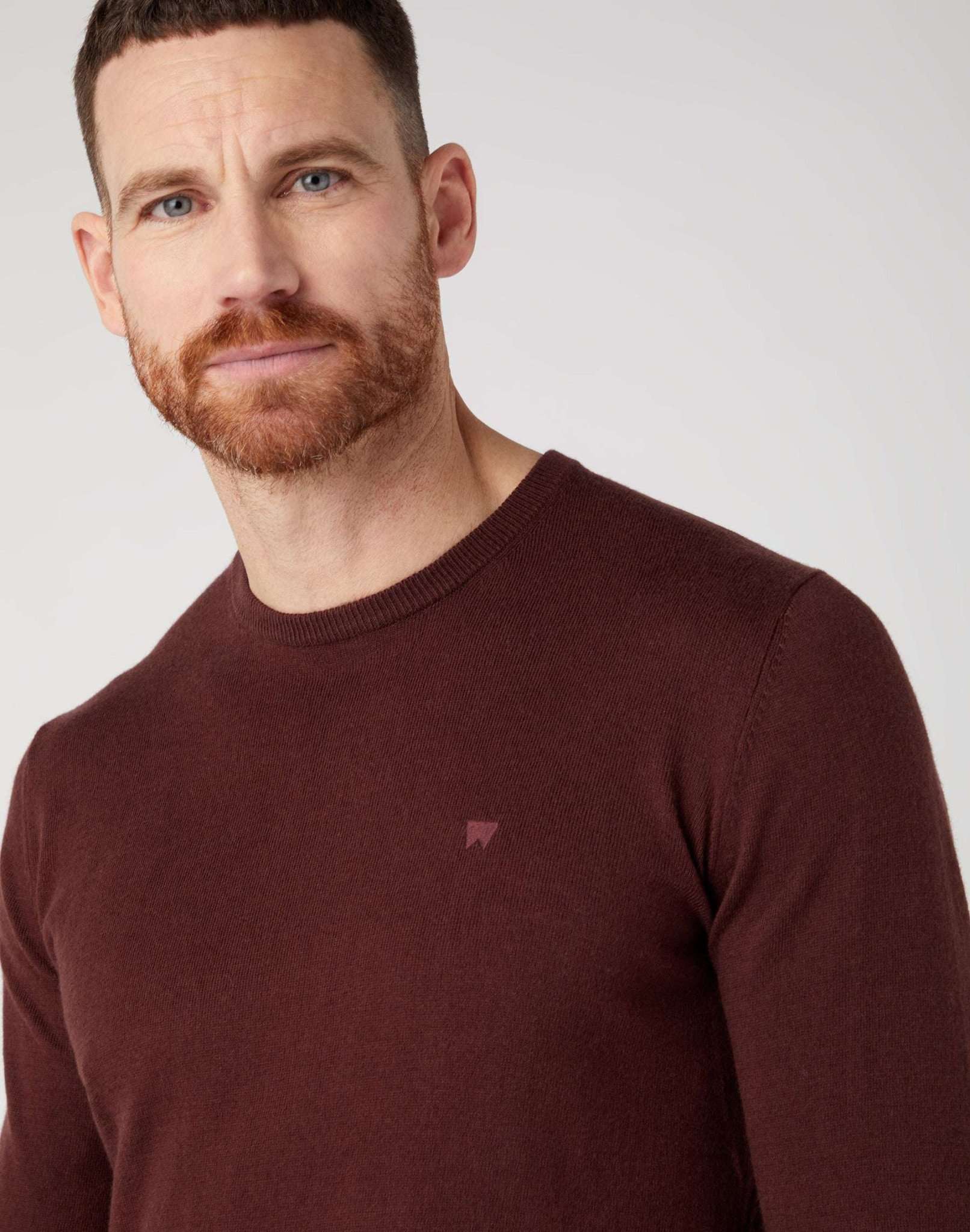 Crewneck Knit in Dahlia Pullover Wrangler