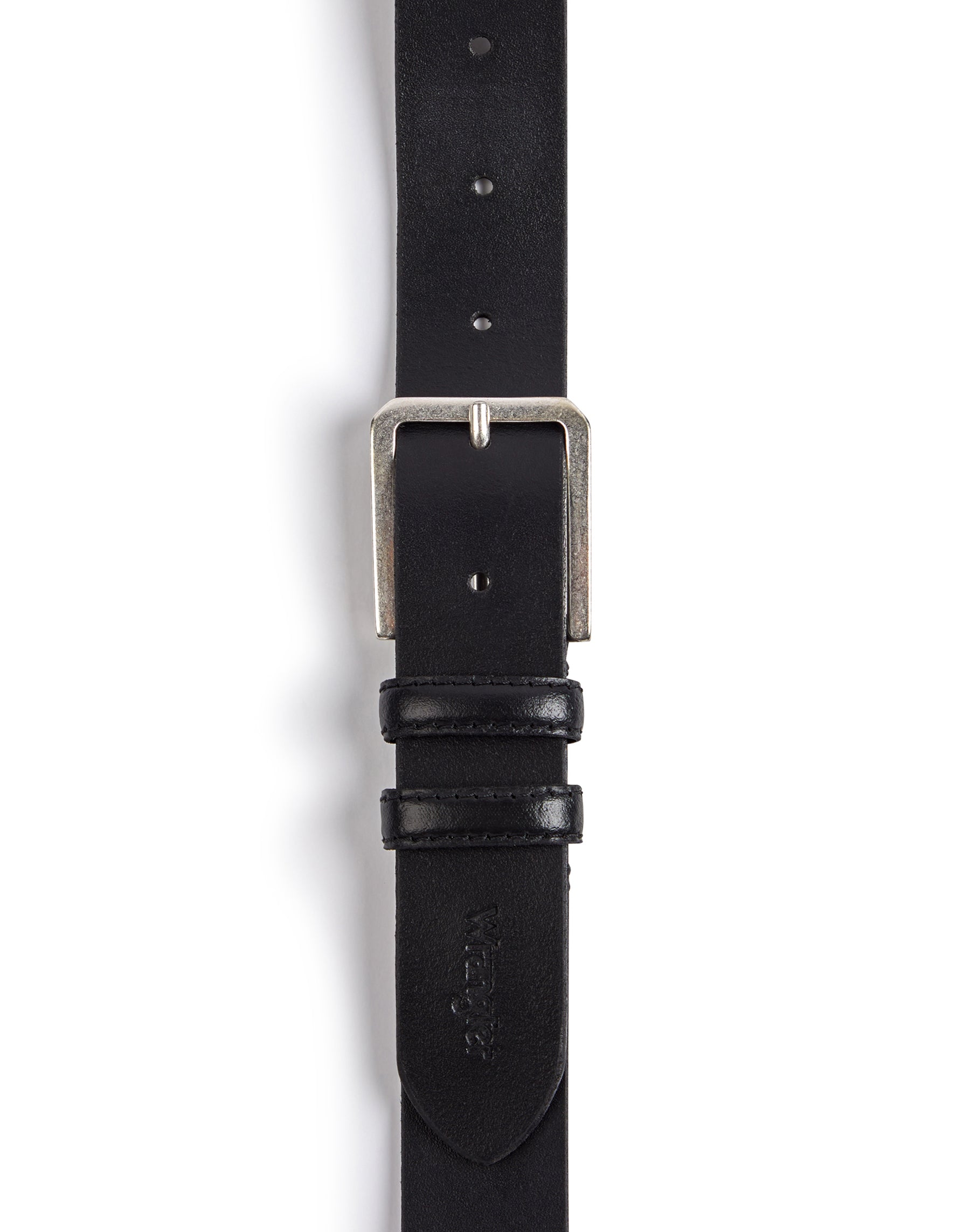 Slim Belt in Black Gürtel Wrangler