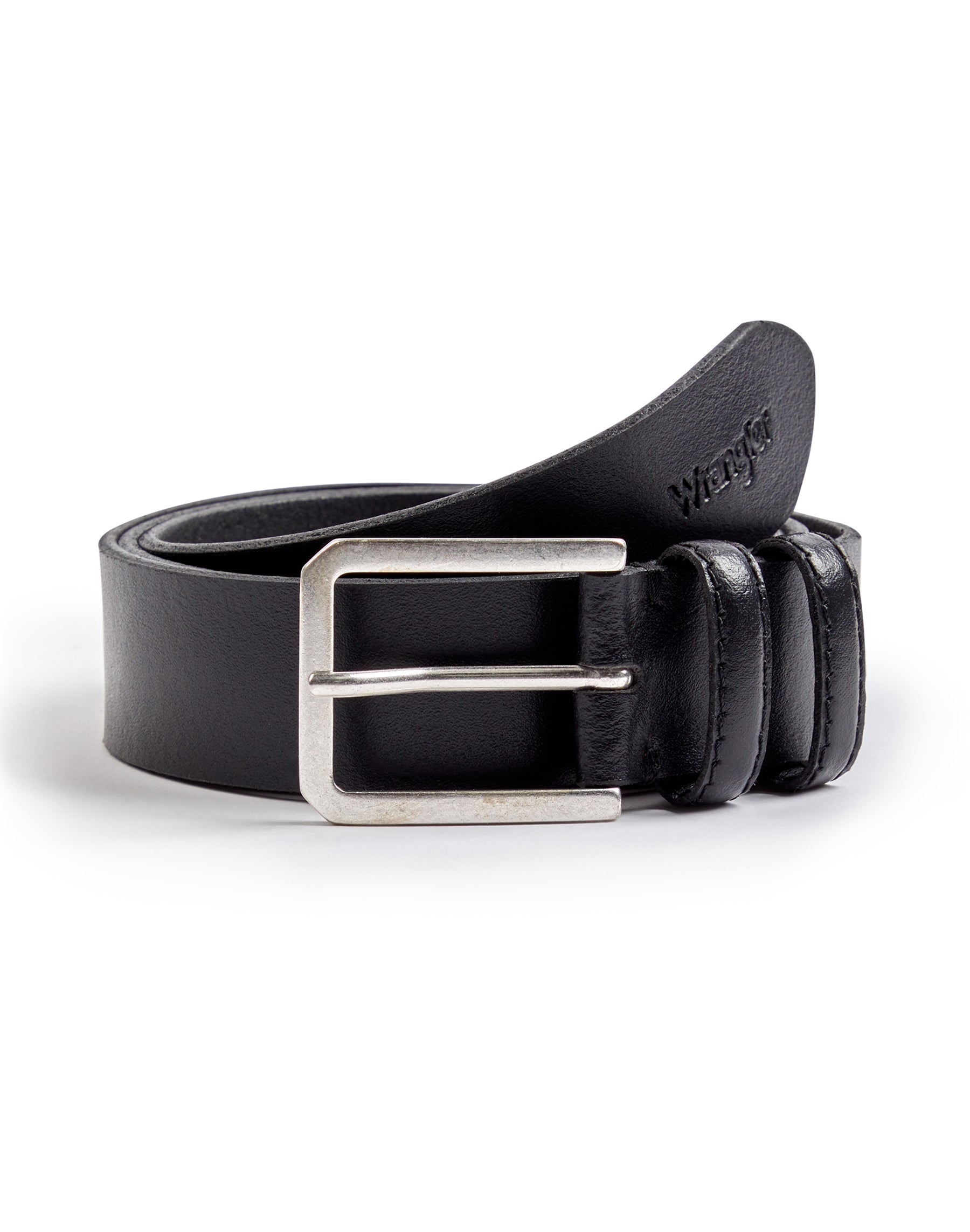 Slim Belt in Black Gürtel Wrangler
