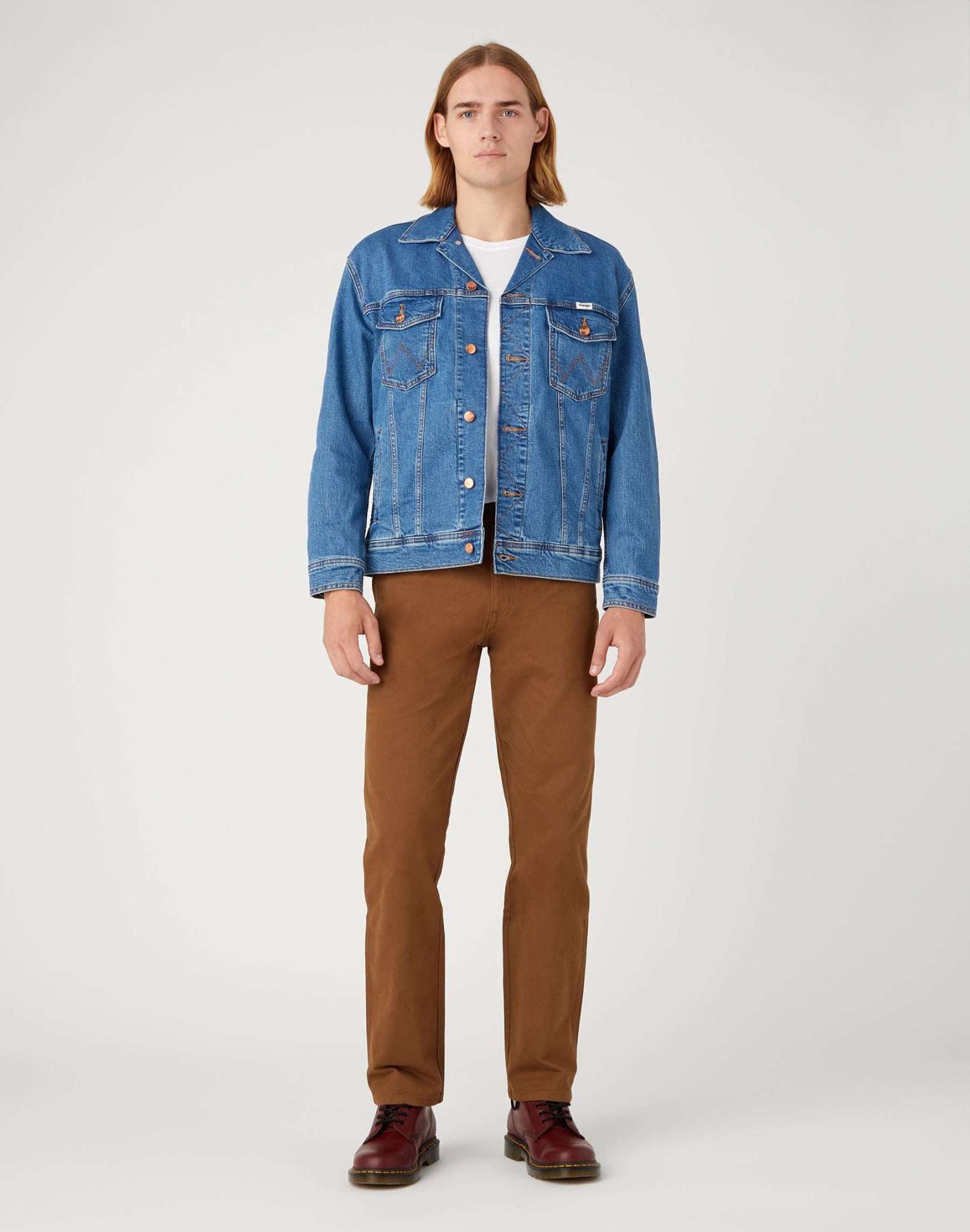 Texas Slim in Saddle Brown Hosen Wrangler