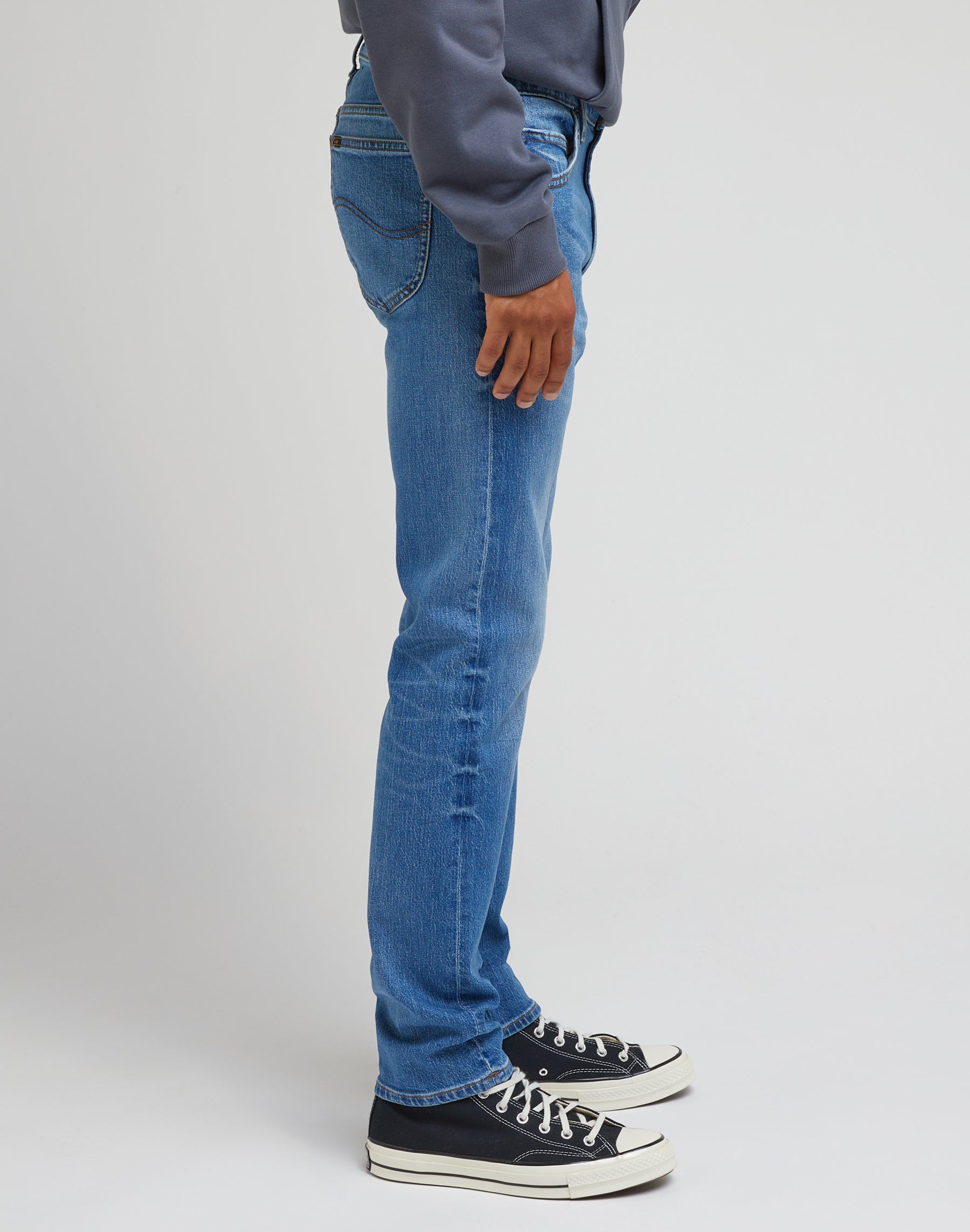 Rider in Indigo Vintage Jeans Lee