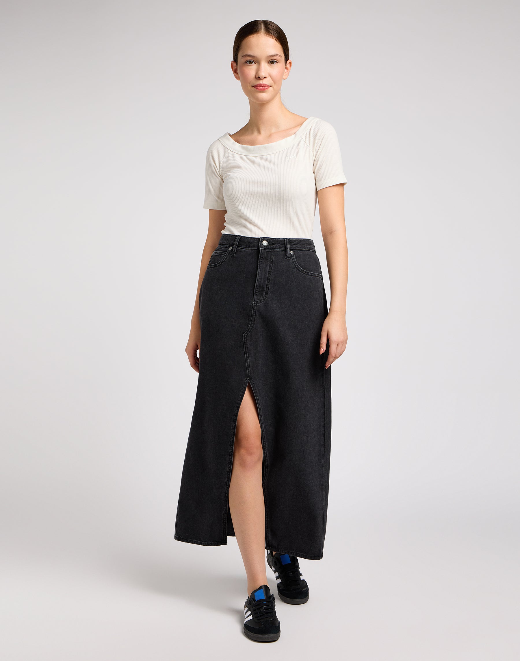 Maxi Skirt in Into The Shadow Röcke Lee
