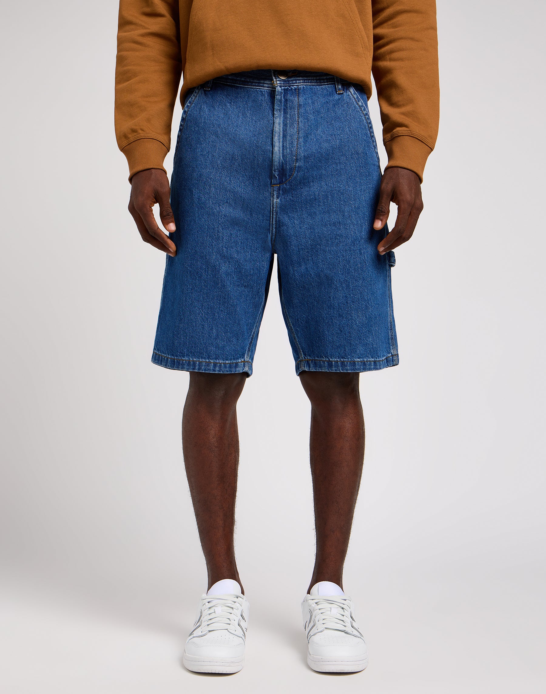 Carpenter Short in Mid Shade Shorts Lee   