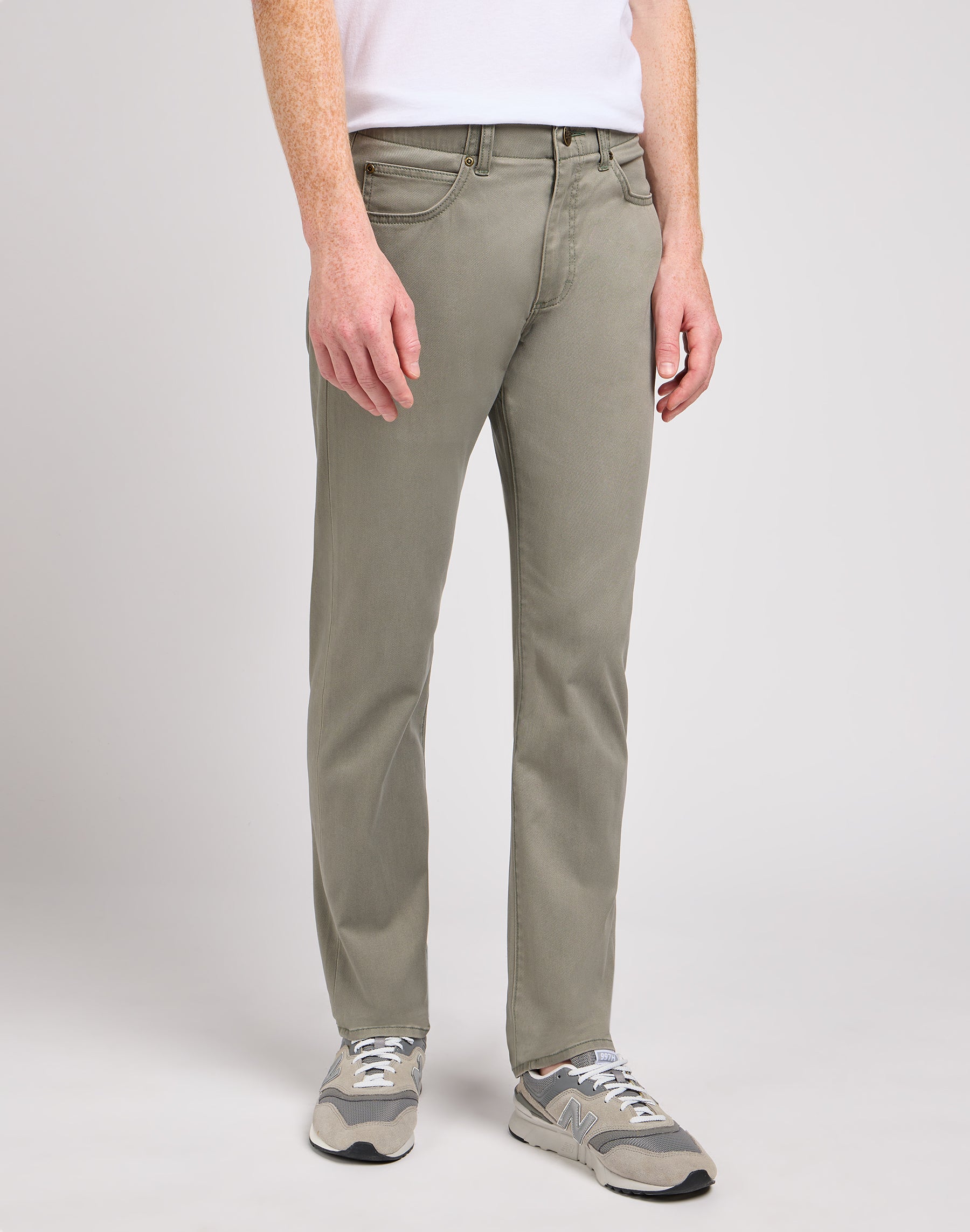 Slim Fit MVP in Olive Grove Hosen Lee   