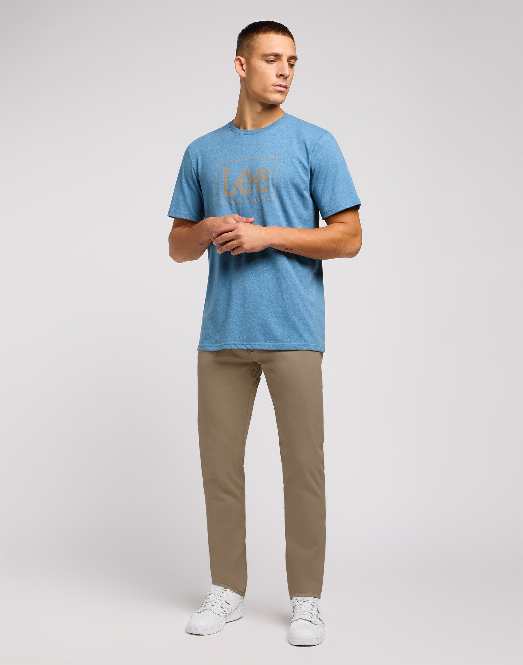 Slim Fit MVP in Tawny Brown Hosen Lee