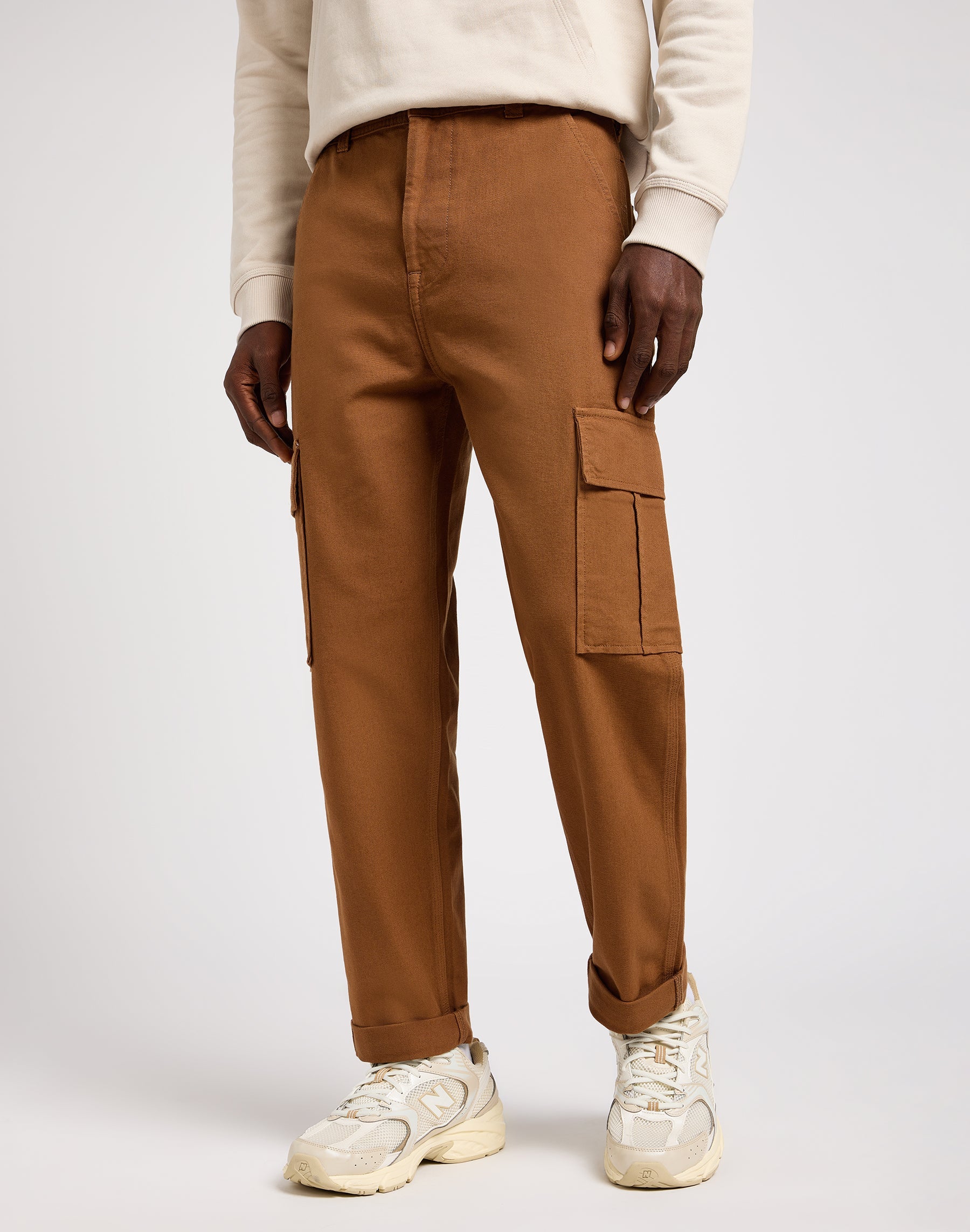 Cargo Pant in Acorn Hosen Lee