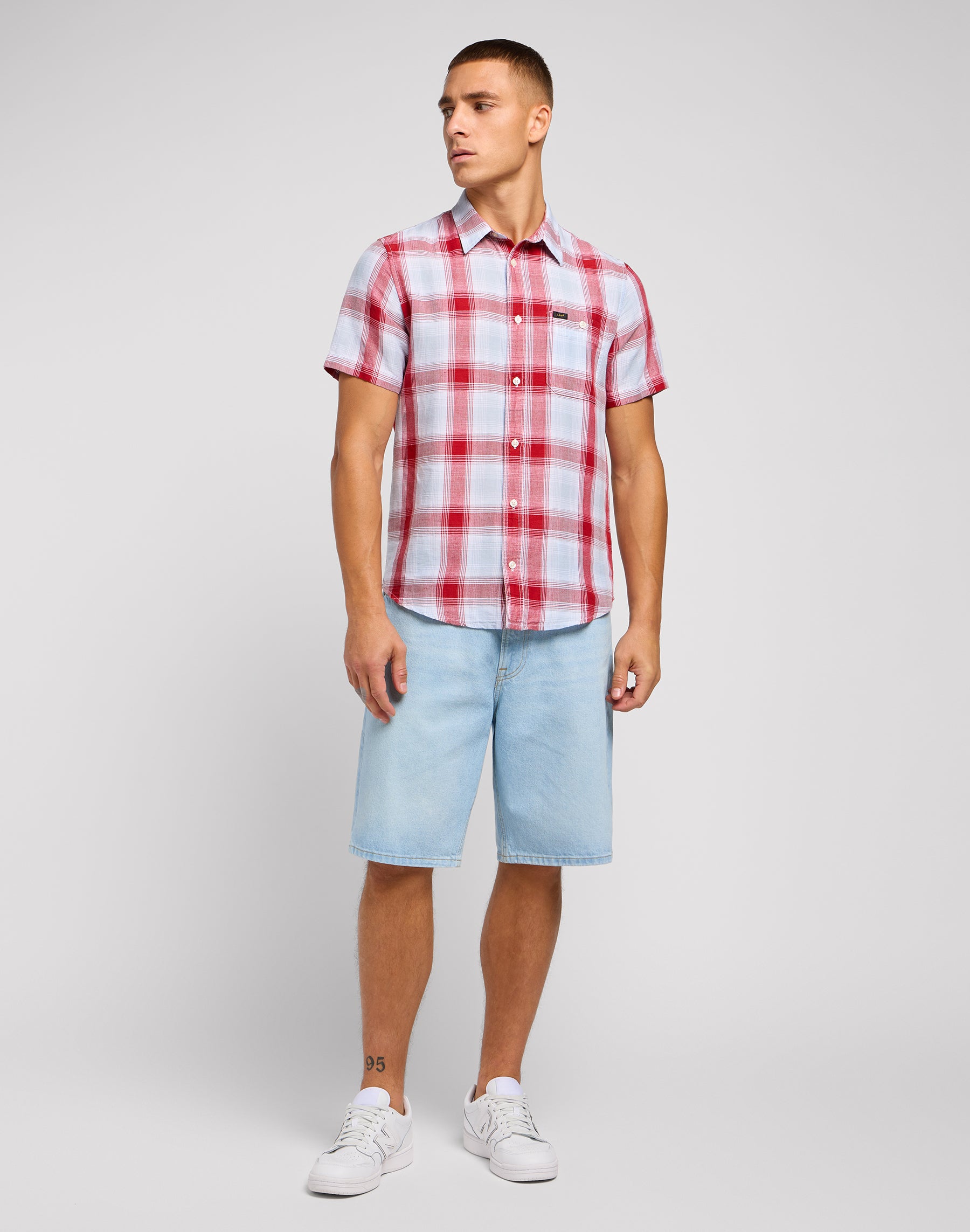 Leesure Shirt in Garnet Hemden Lee